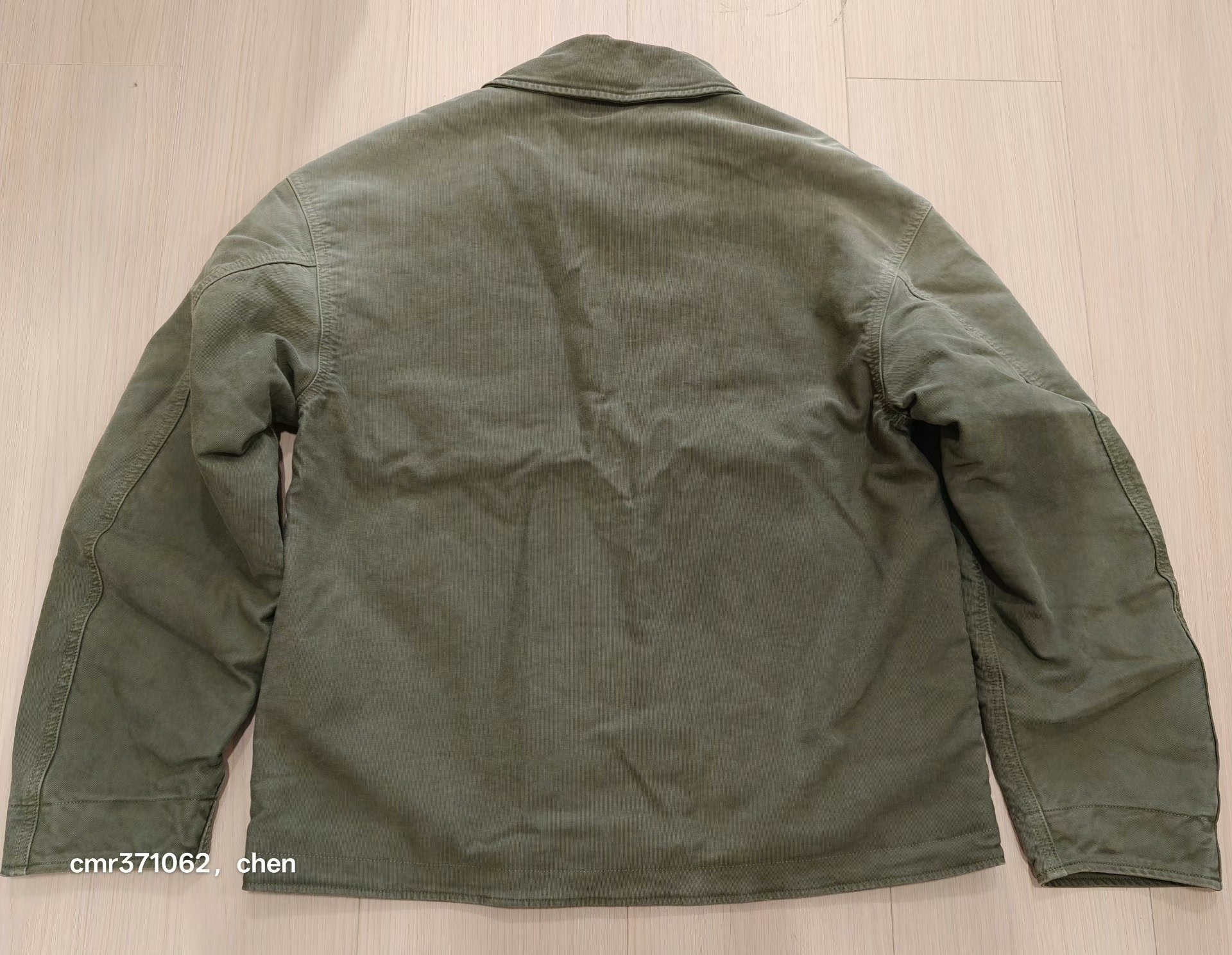 VISVIM 23SS DECKHAND LIGHT JKT — label