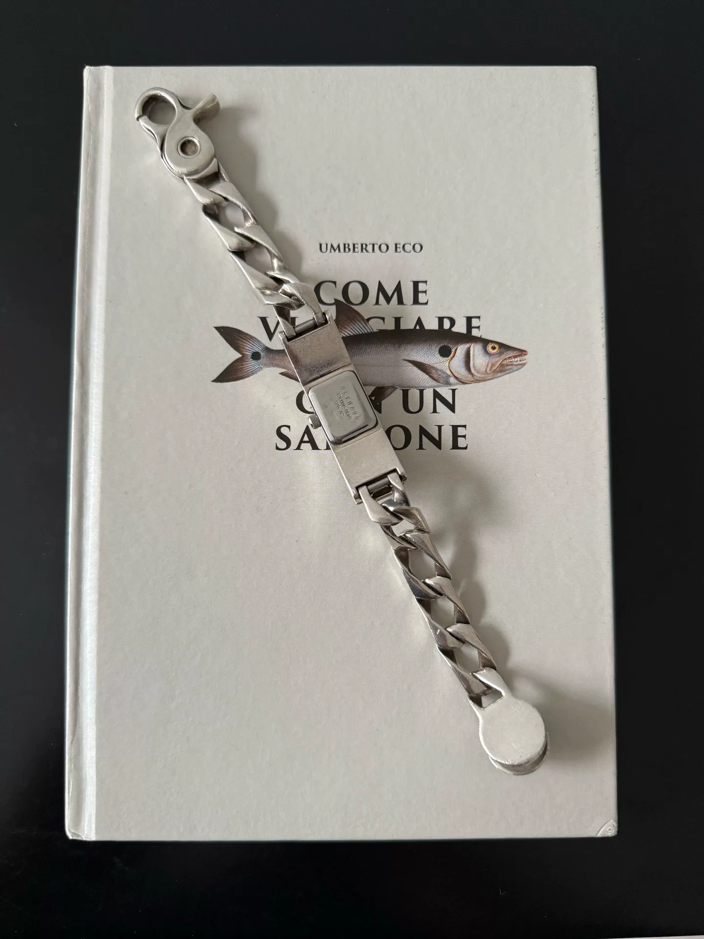 Jean Paul Gaultier Cross Bracelet Watch — label