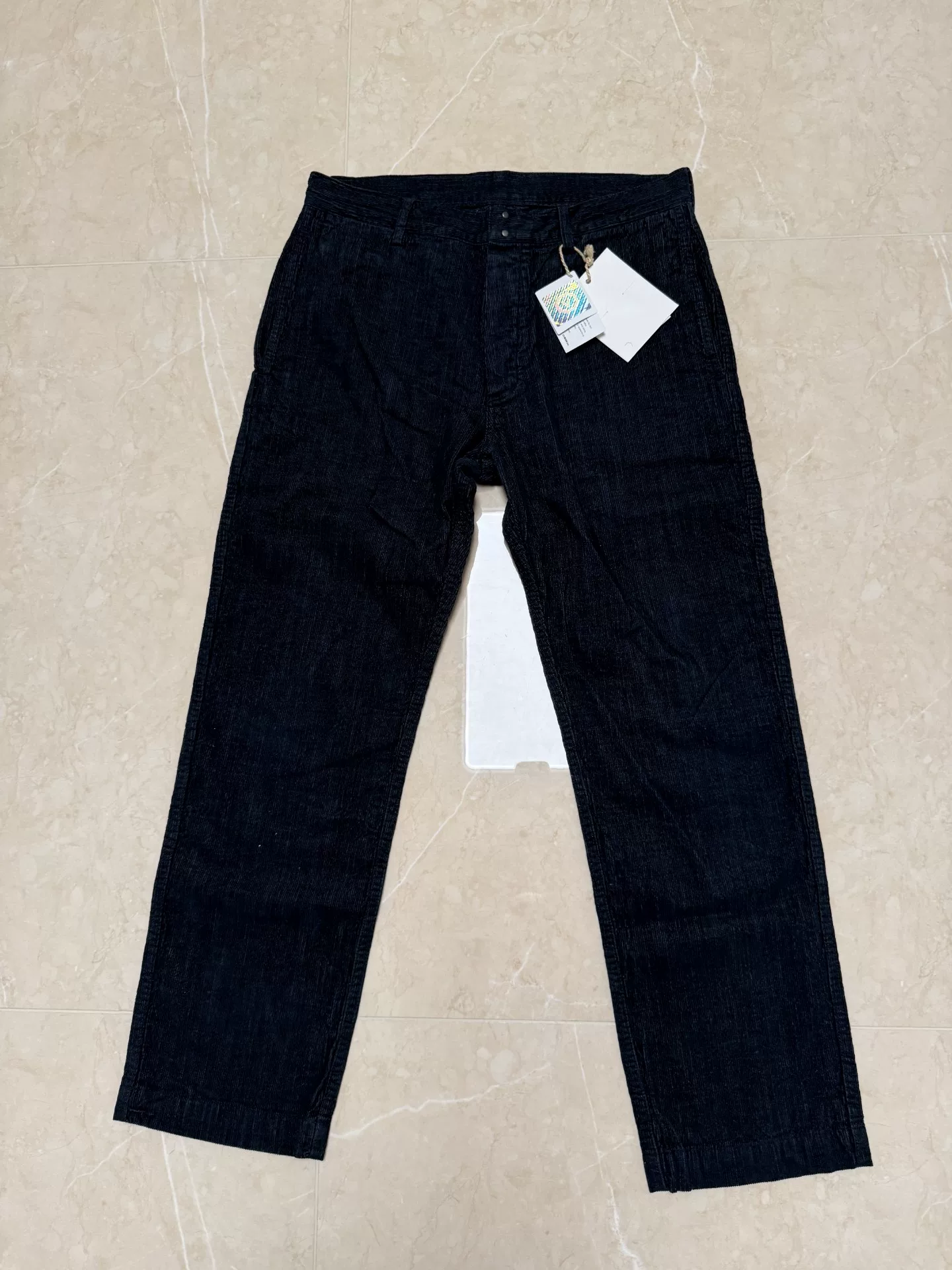 Visvim ICT Indigo Dyed Wooden Button Casual Pants