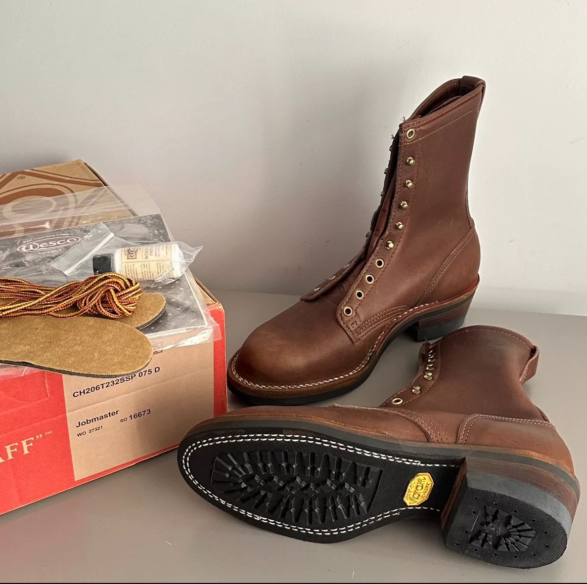 Wesco Packer Western Boots