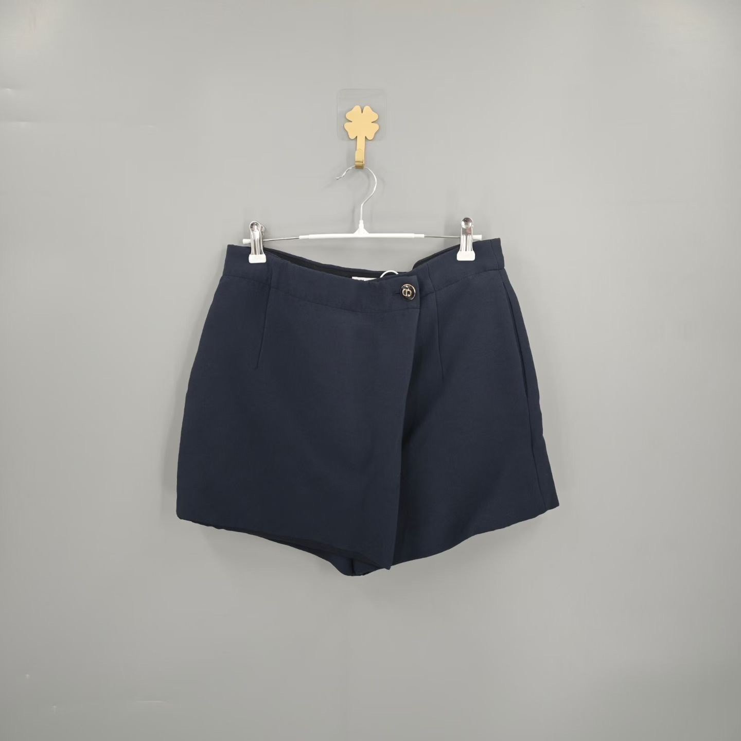 Dior CD Logo Dark Blue Shorts