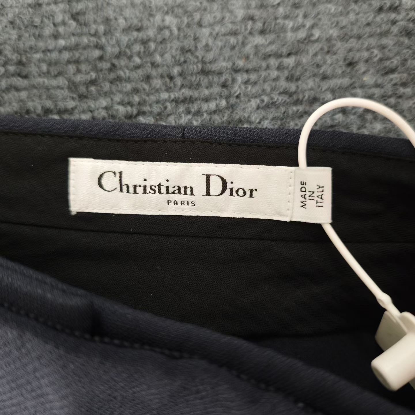 Dior CD Logo Dark Blue Shorts — back