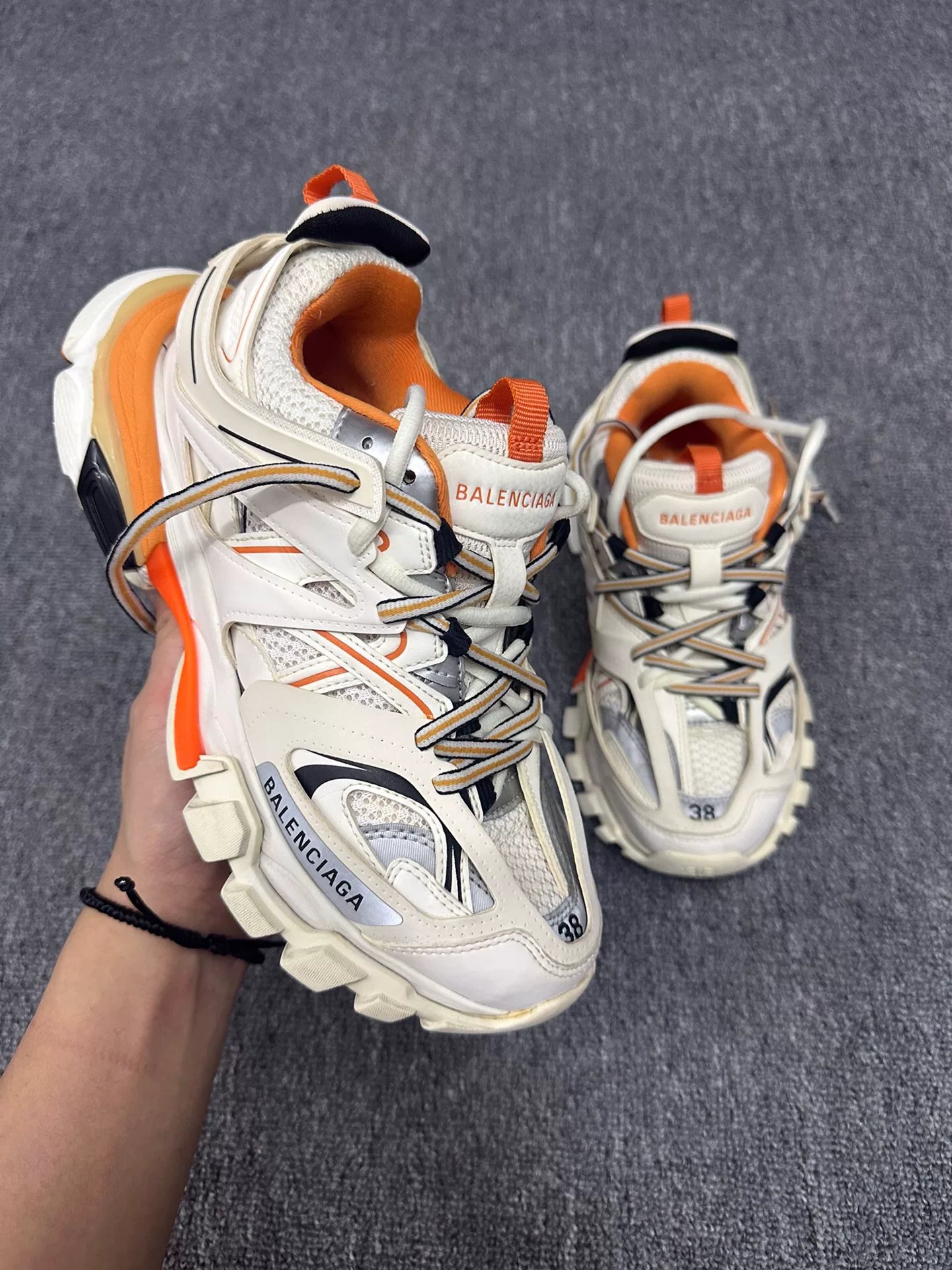 Balenciaga Track Dad Shoes — back