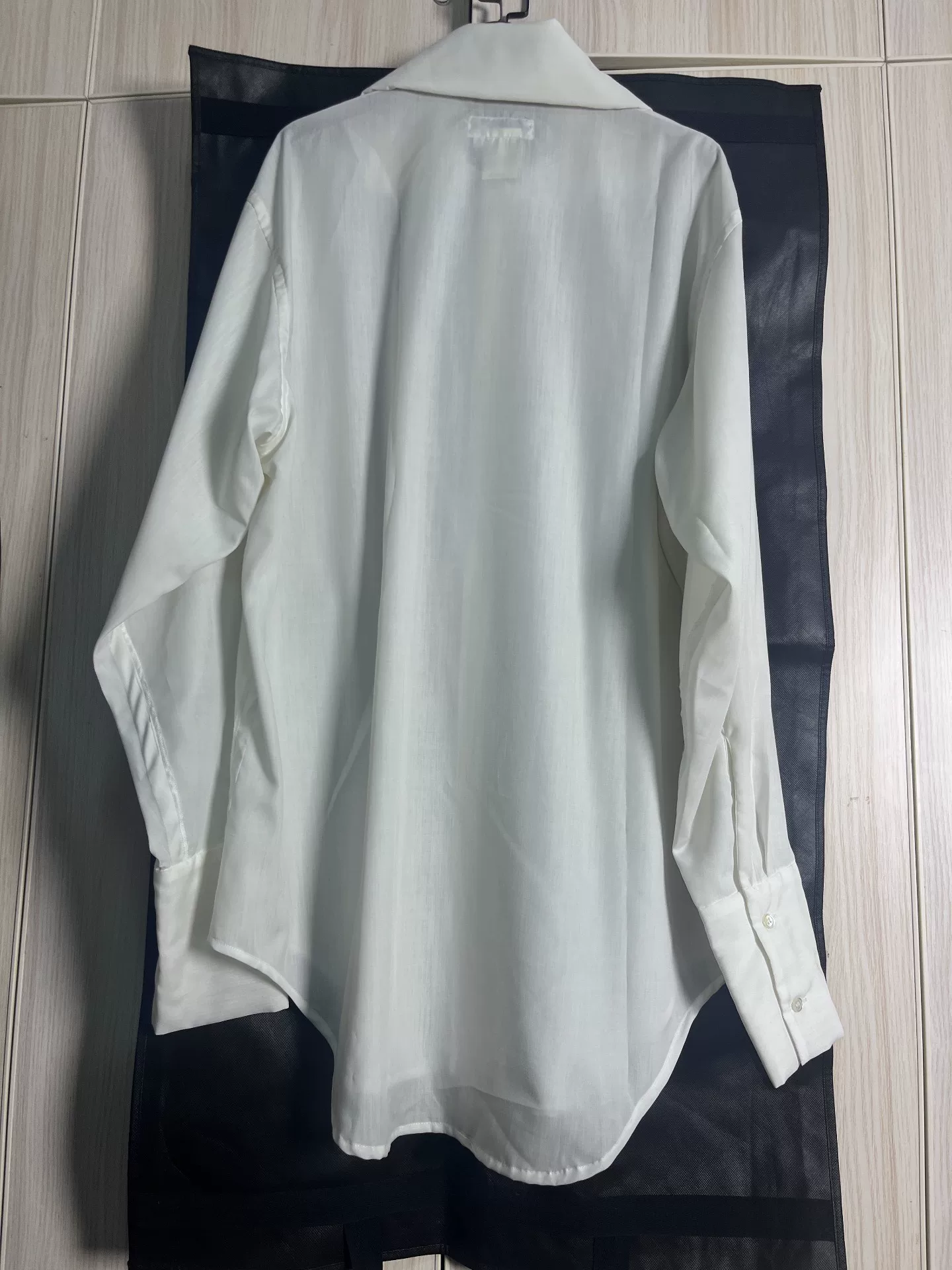 Yohji Yamamoto 94AW Oversized Collar Shirt — front