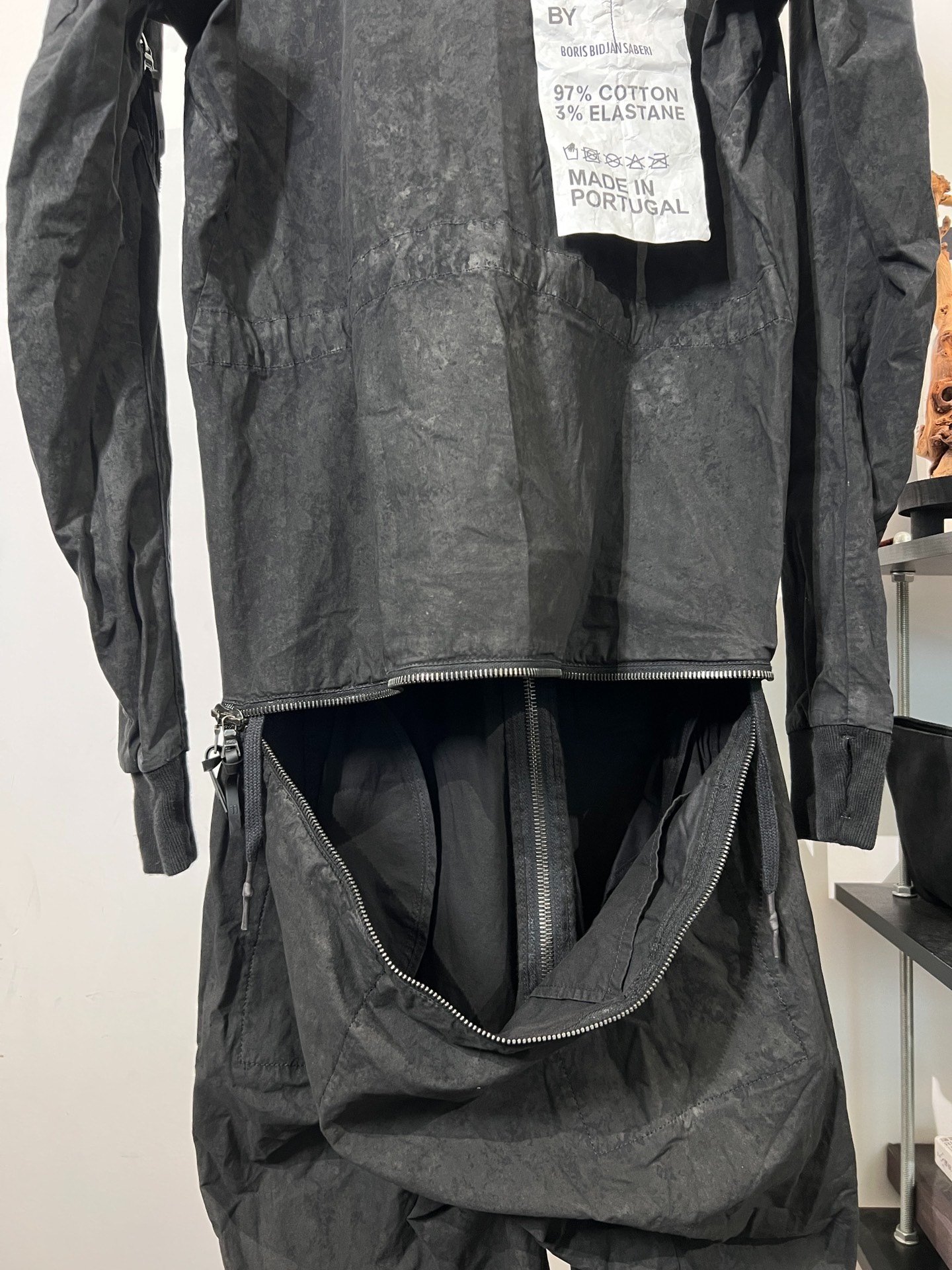 Boris Bidjan Saberi 11by bbs Utility Jumpsuit — back