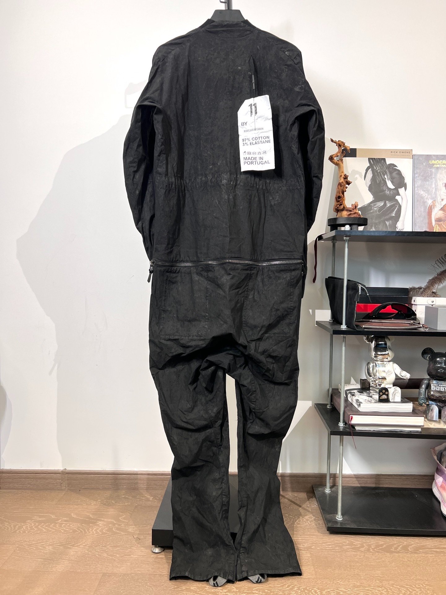 Boris Bidjan Saberi 11by bbs Utility Jumpsuit — front