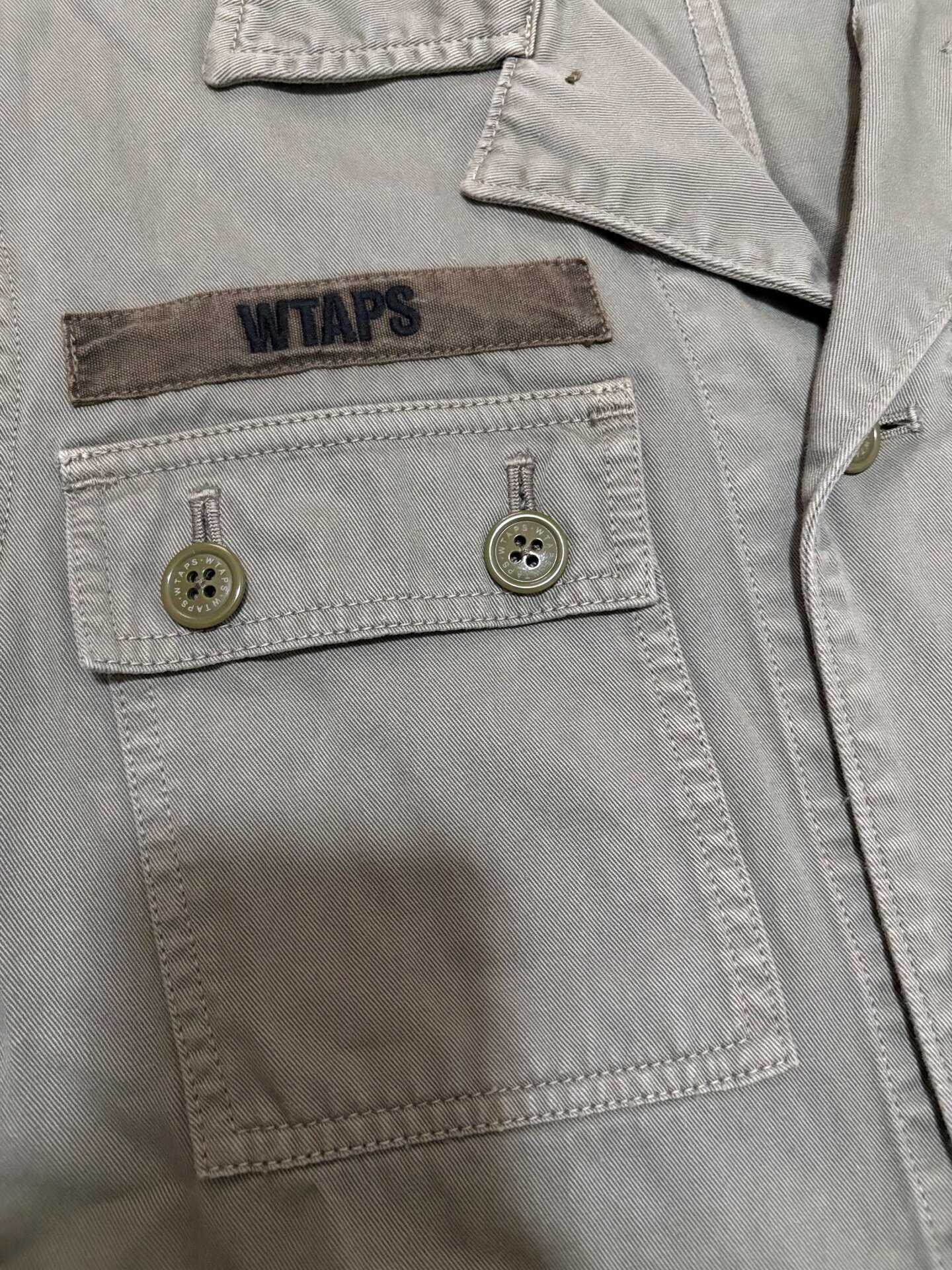 WTAPS JUNGLE 13SS Four-Pocket Shirt Jacket — back