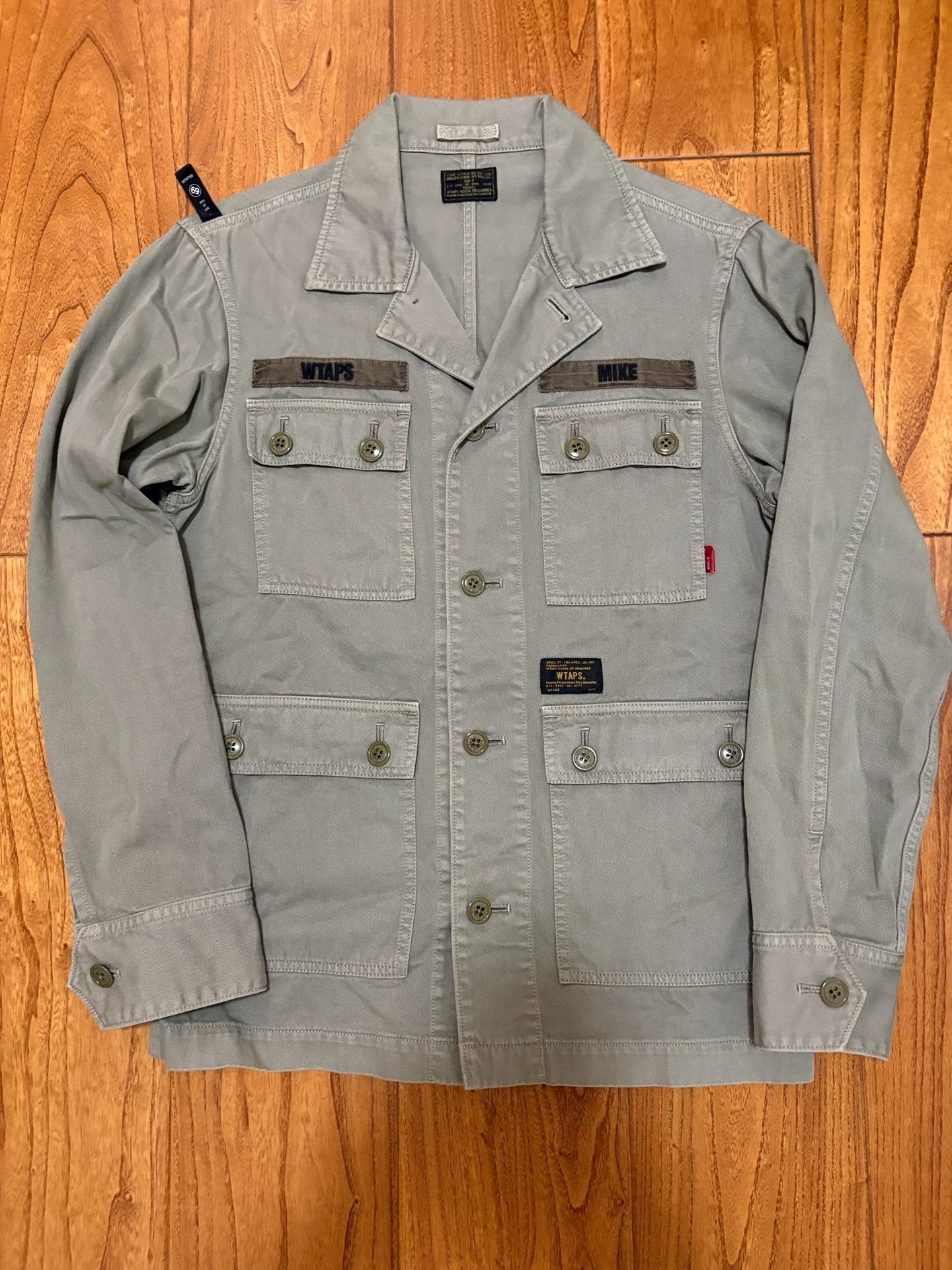 WTAPS JUNGLE 13SS Four-Pocket Shirt Jacket — detail