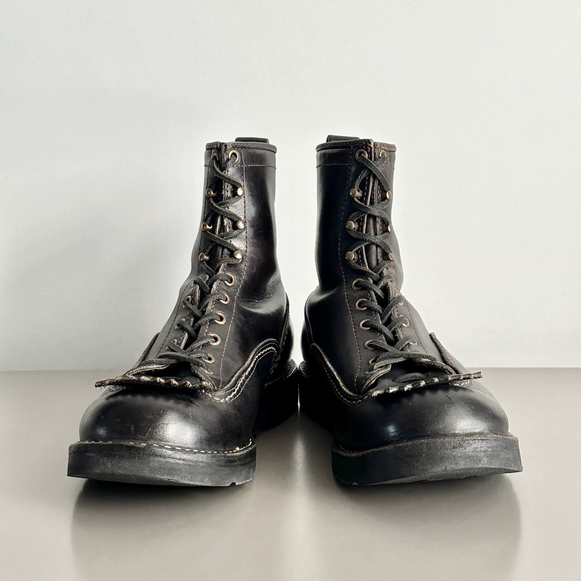 Wesco Jobmaster 8e 2000s Leather Boot — detail