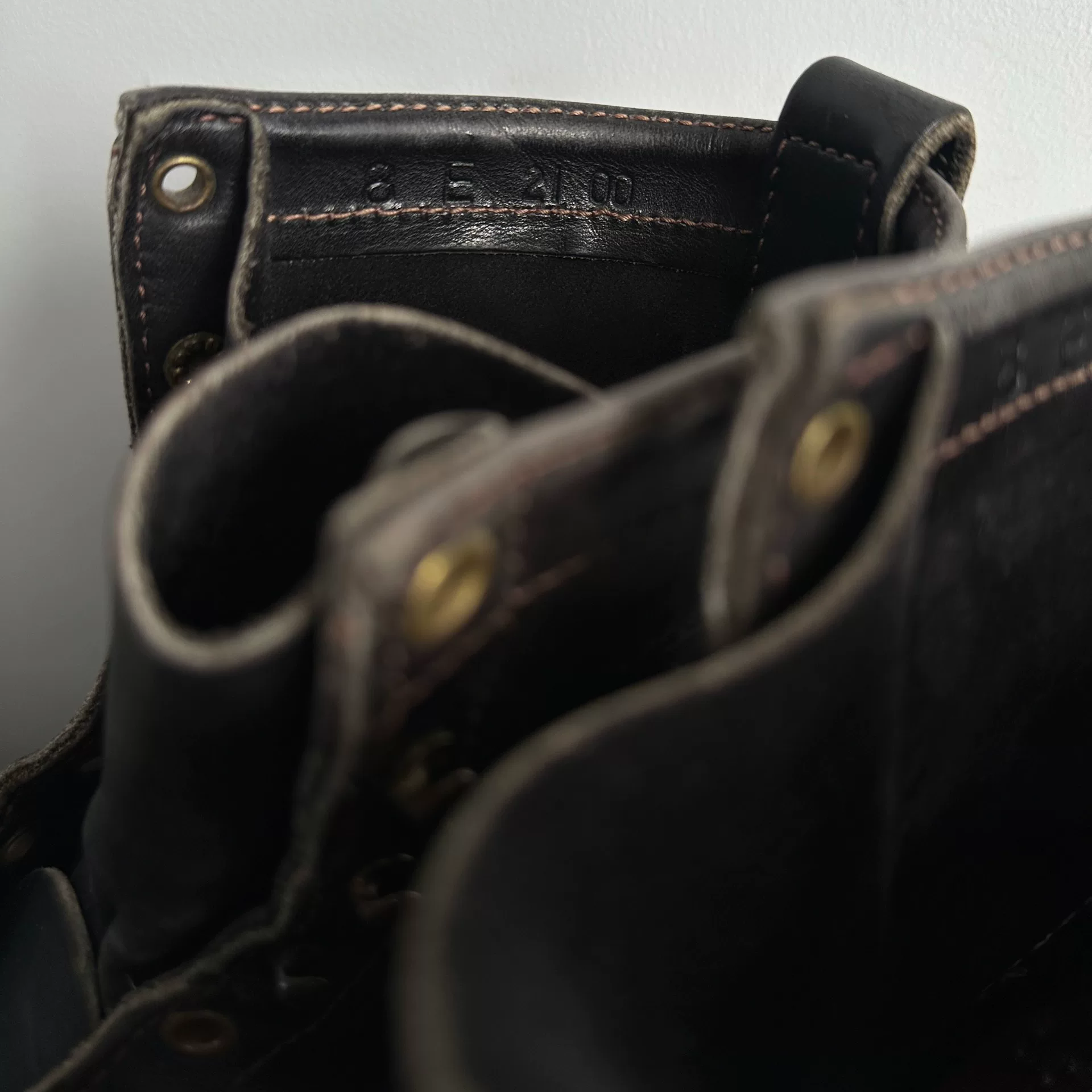 Wesco Jobmaster 8e 2000s Leather Boot — front