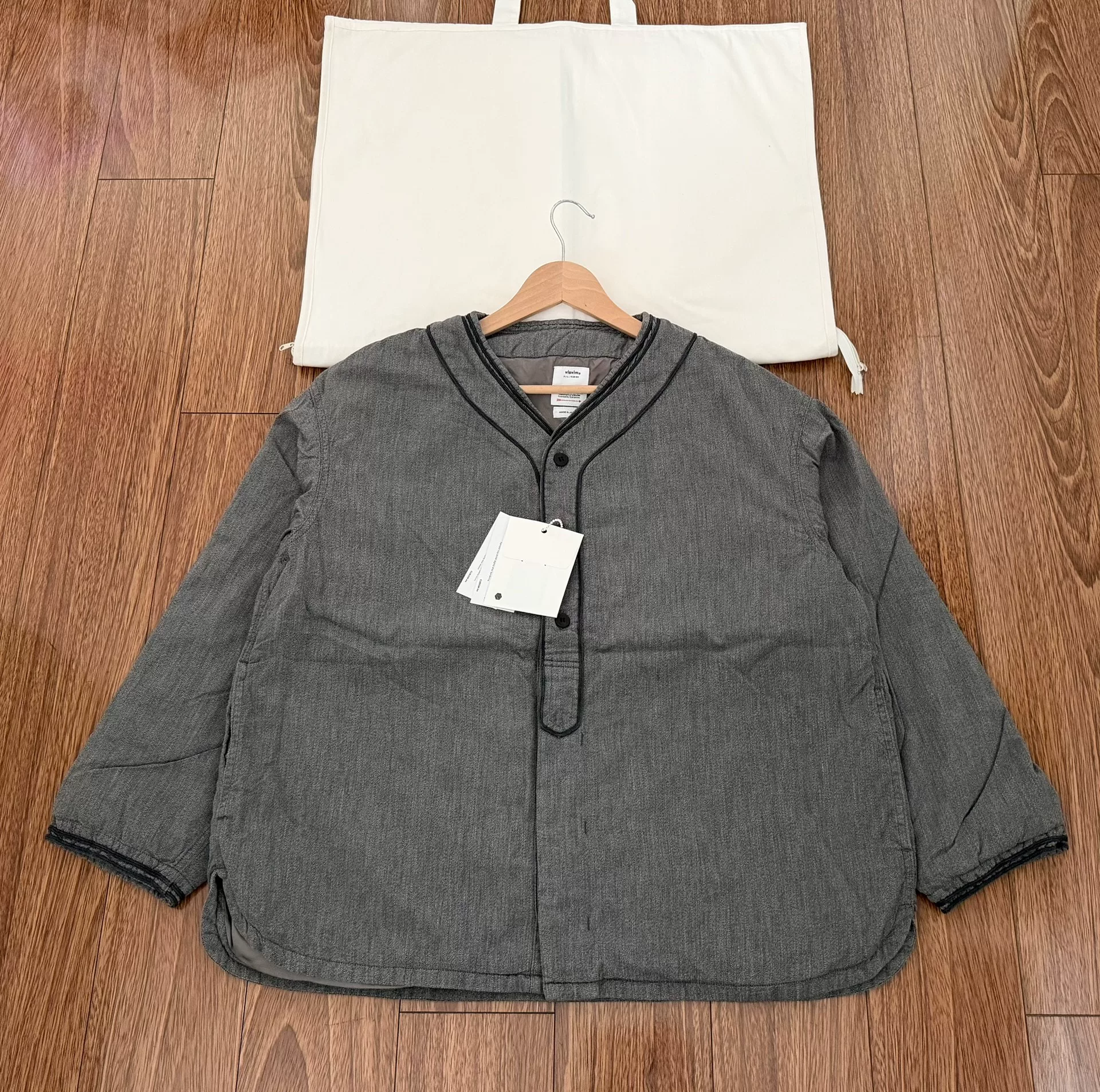 VISVIM 25SS DUGOUT CHAMBRAY DOWN JACKET