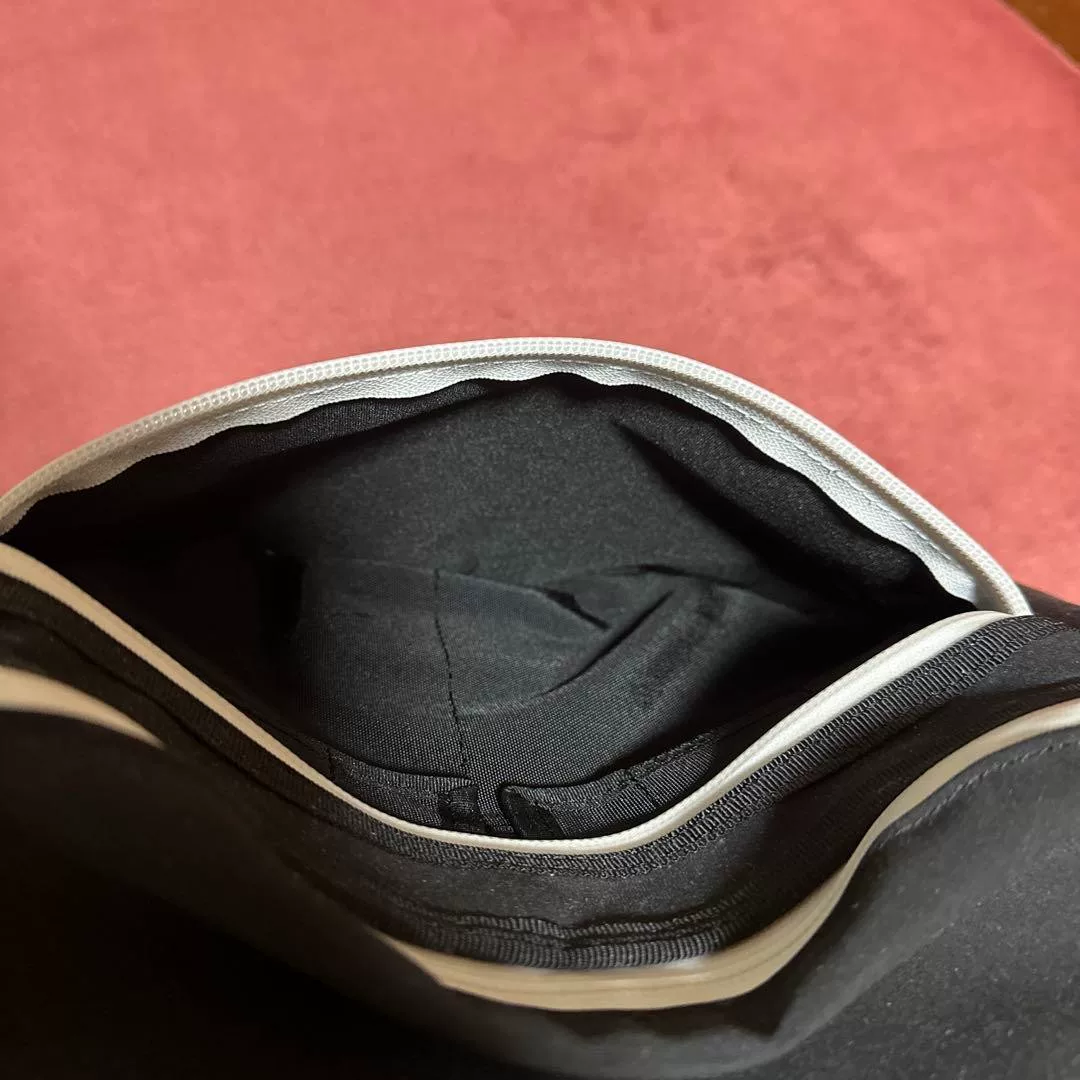 Porter x Kiritani Black Cycling Bag — detail