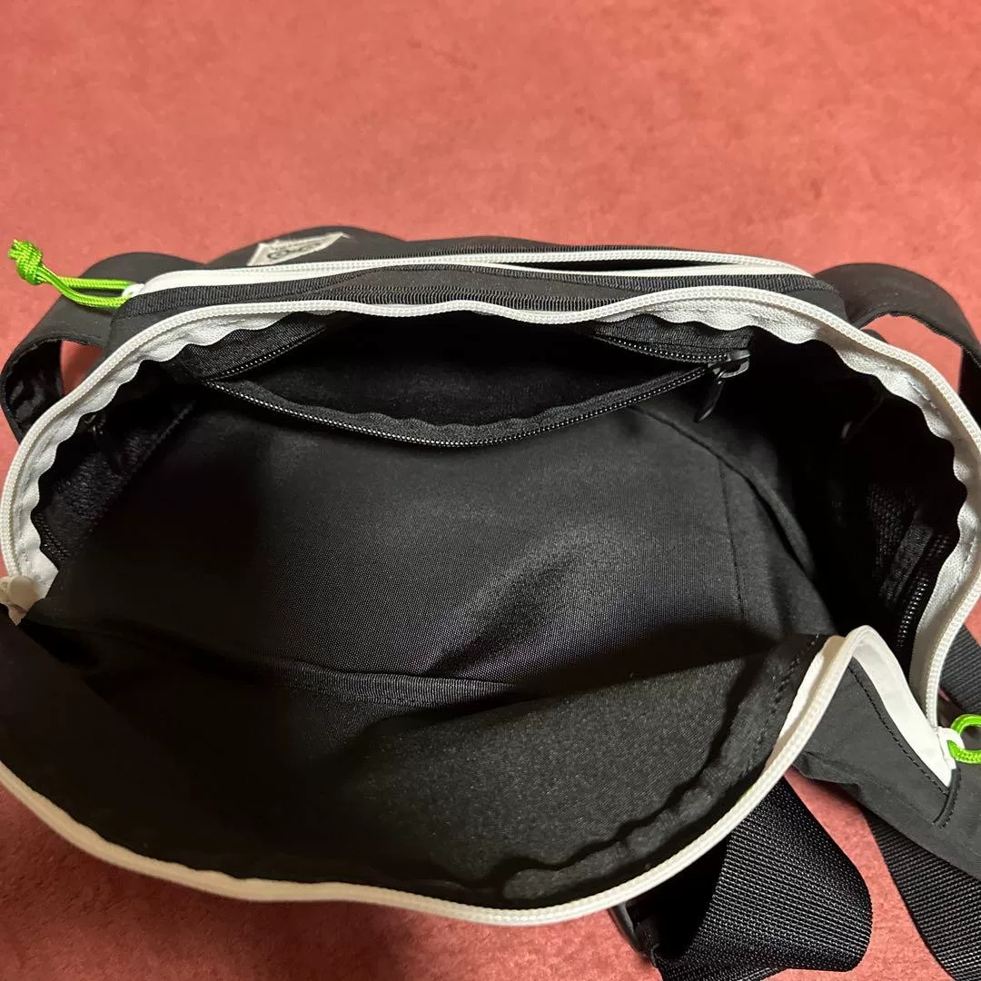 Porter x Kiritani Black Cycling Bag — back