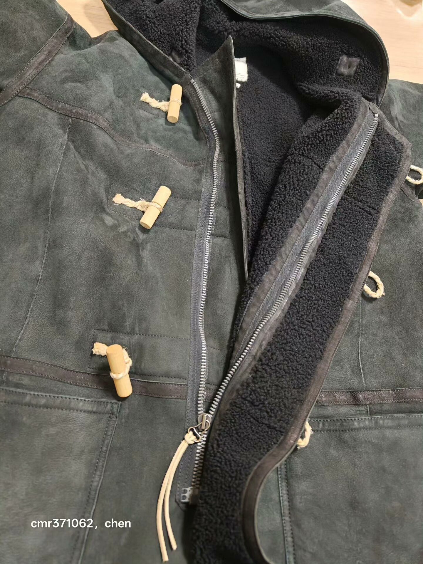VISVIM 21AW MILLER CONVOY COAT — label
