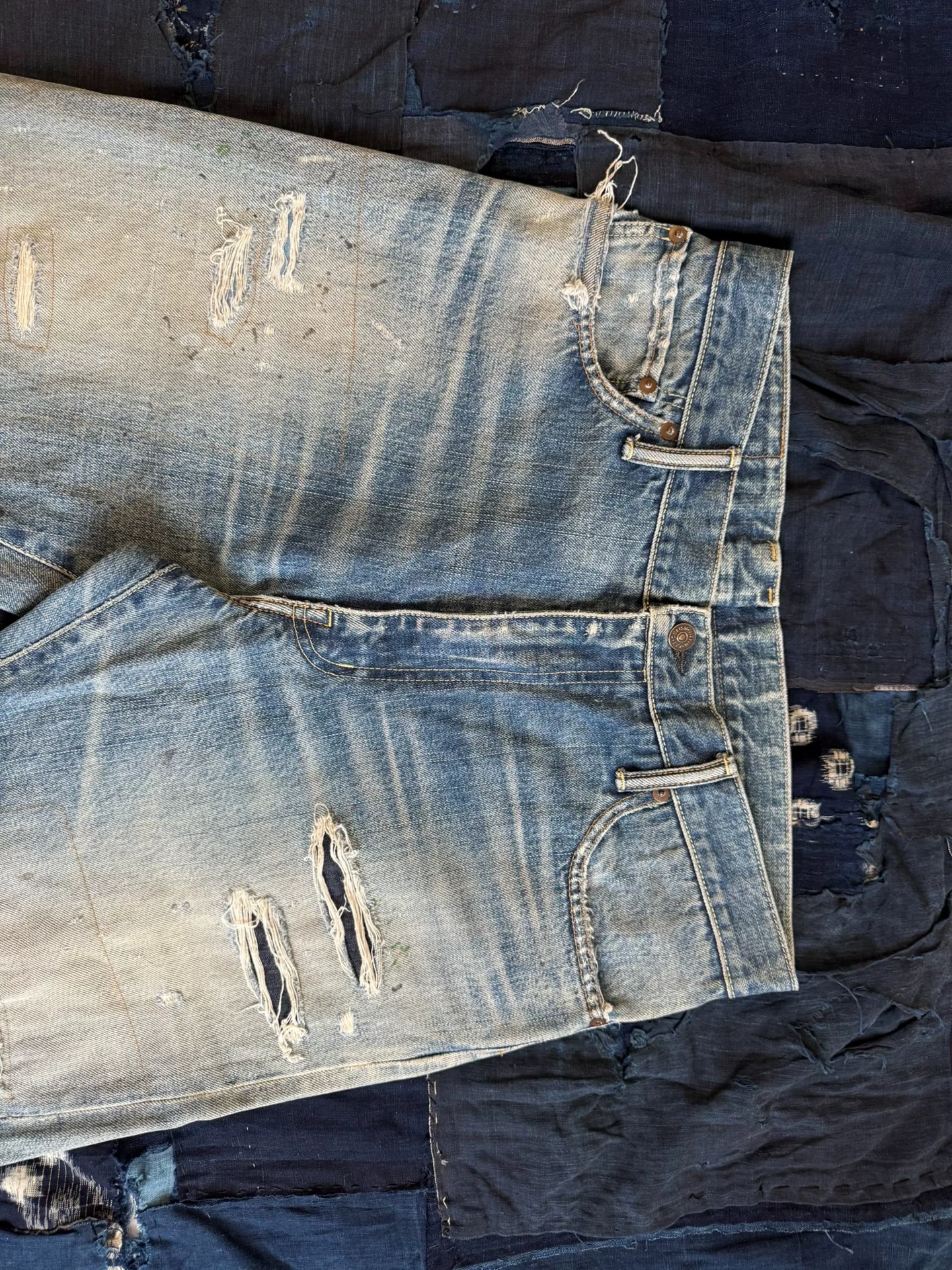 visvim 19ss Journeyman Peerless Jeans — label