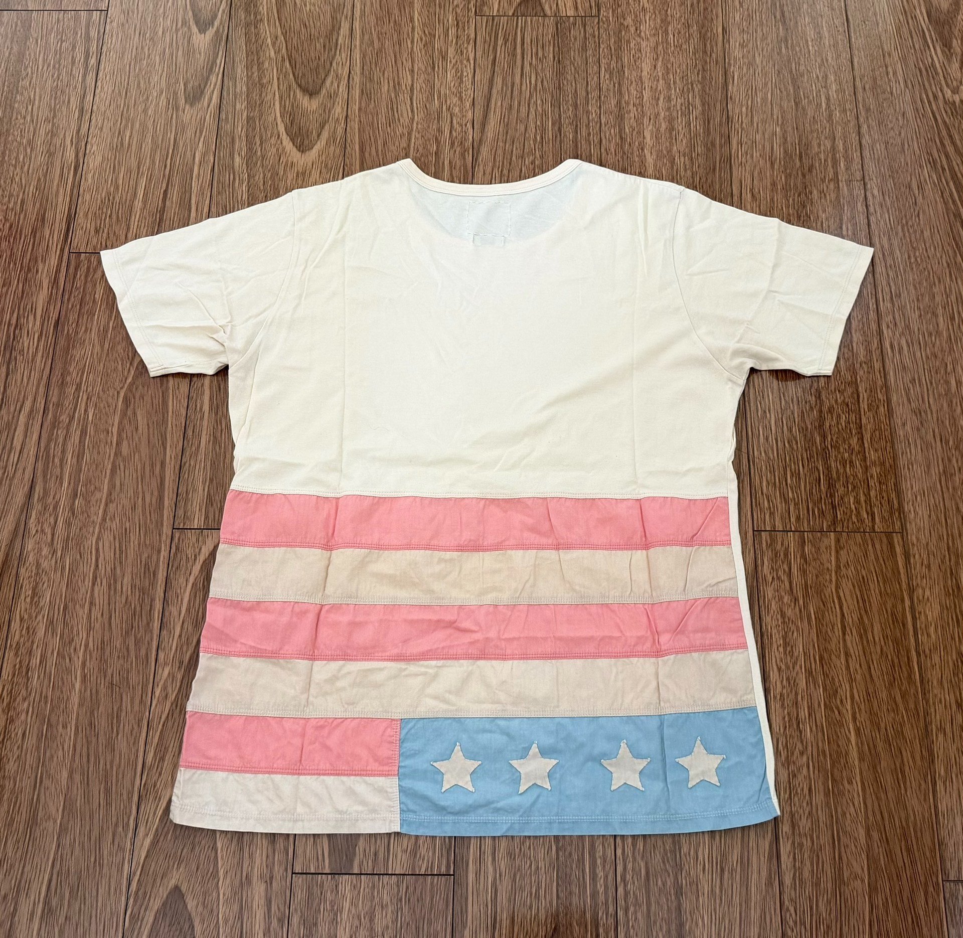 VISVIM FLAG TEE S/S STAR — front