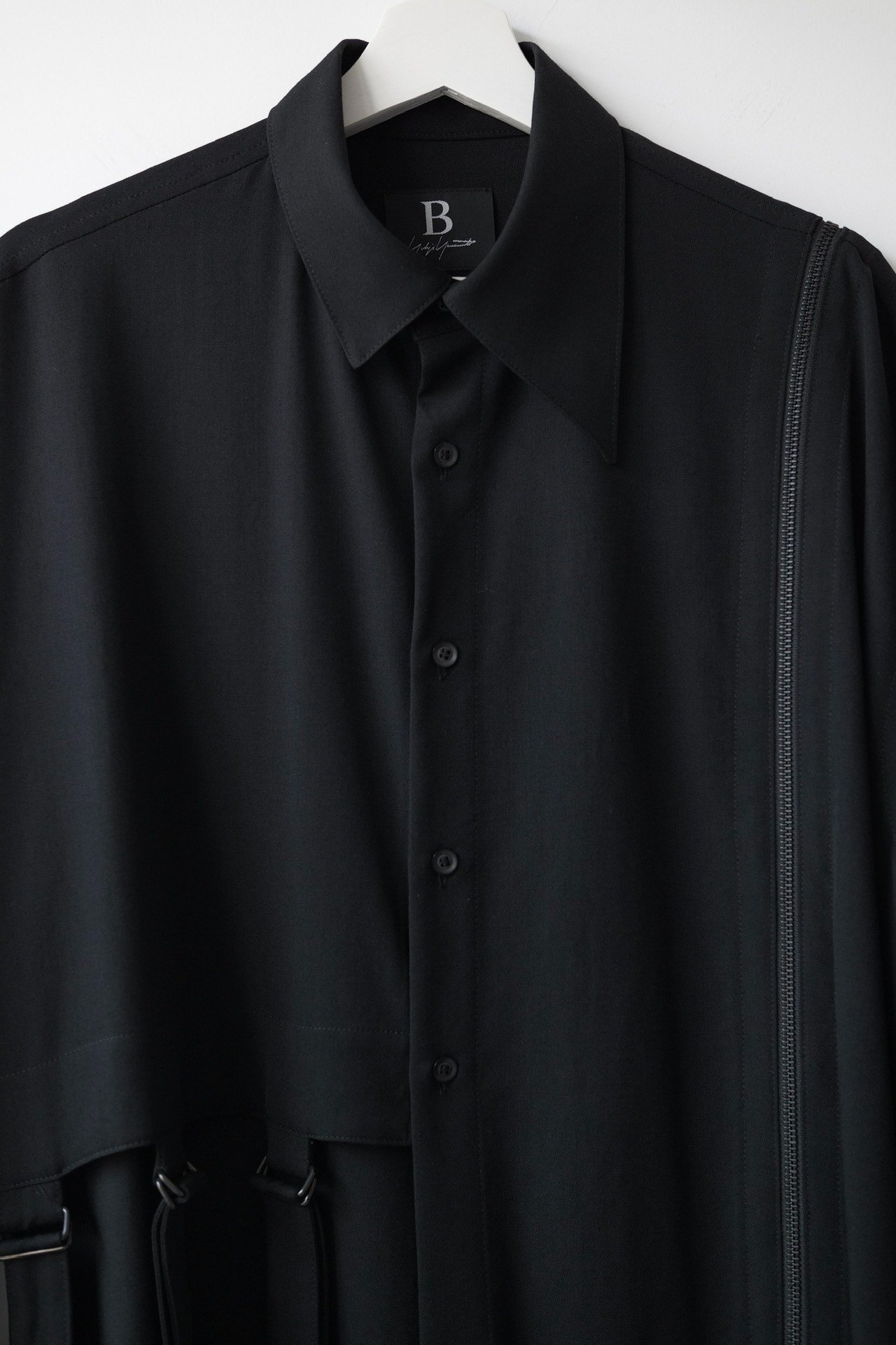 Yohji Yamamoto 19AW Deconstructed Zip Coat — label