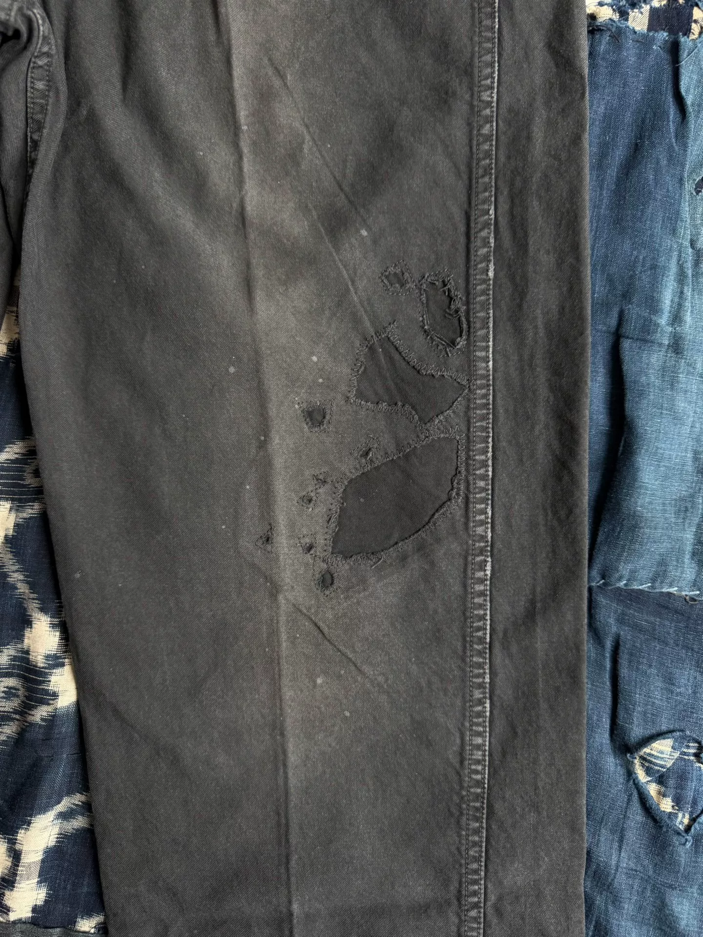 VISVIM 25AW CHINO PANTS CRASH FIL — label