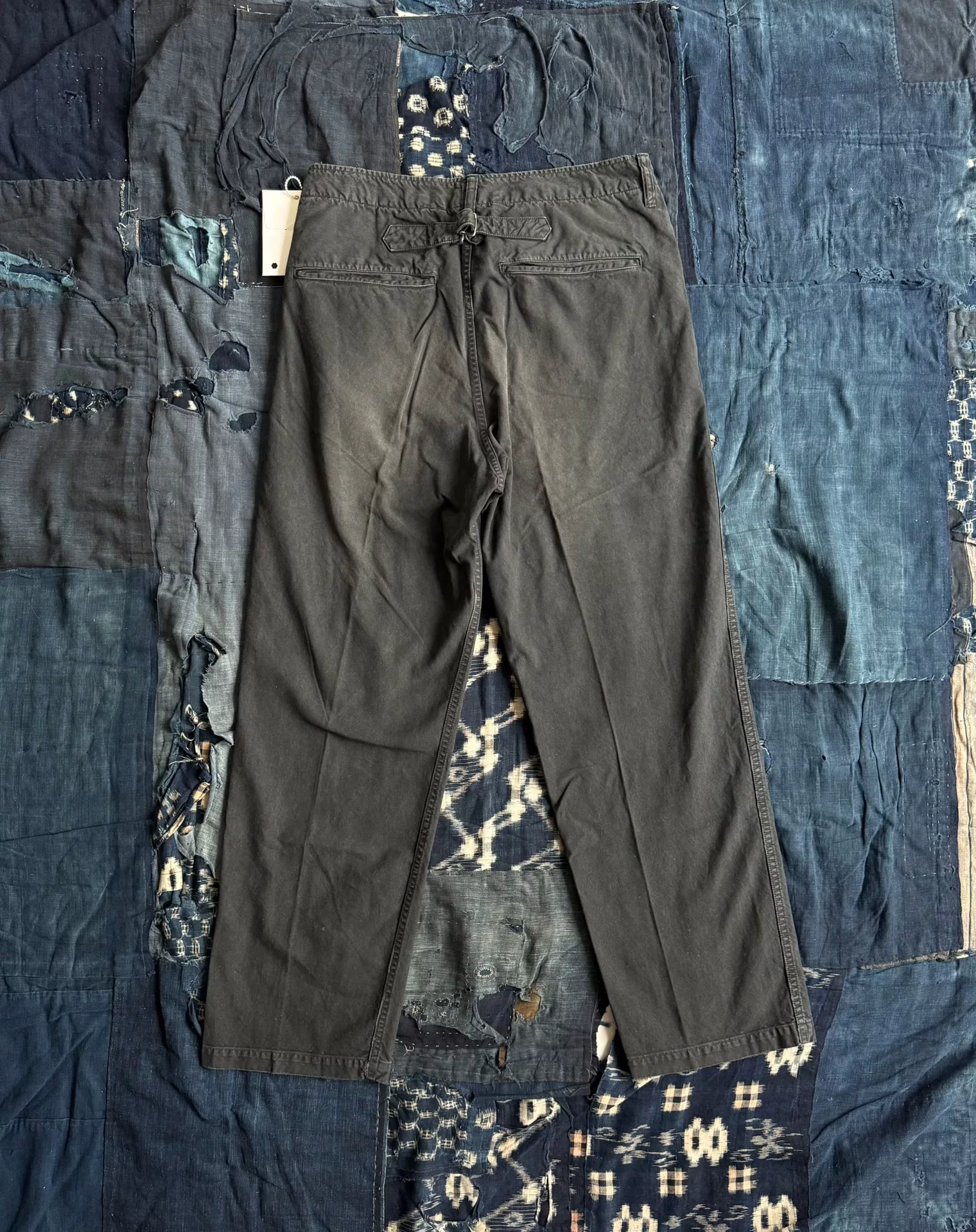 VISVIM 25AW CHINO PANTS CRASH FIL — front