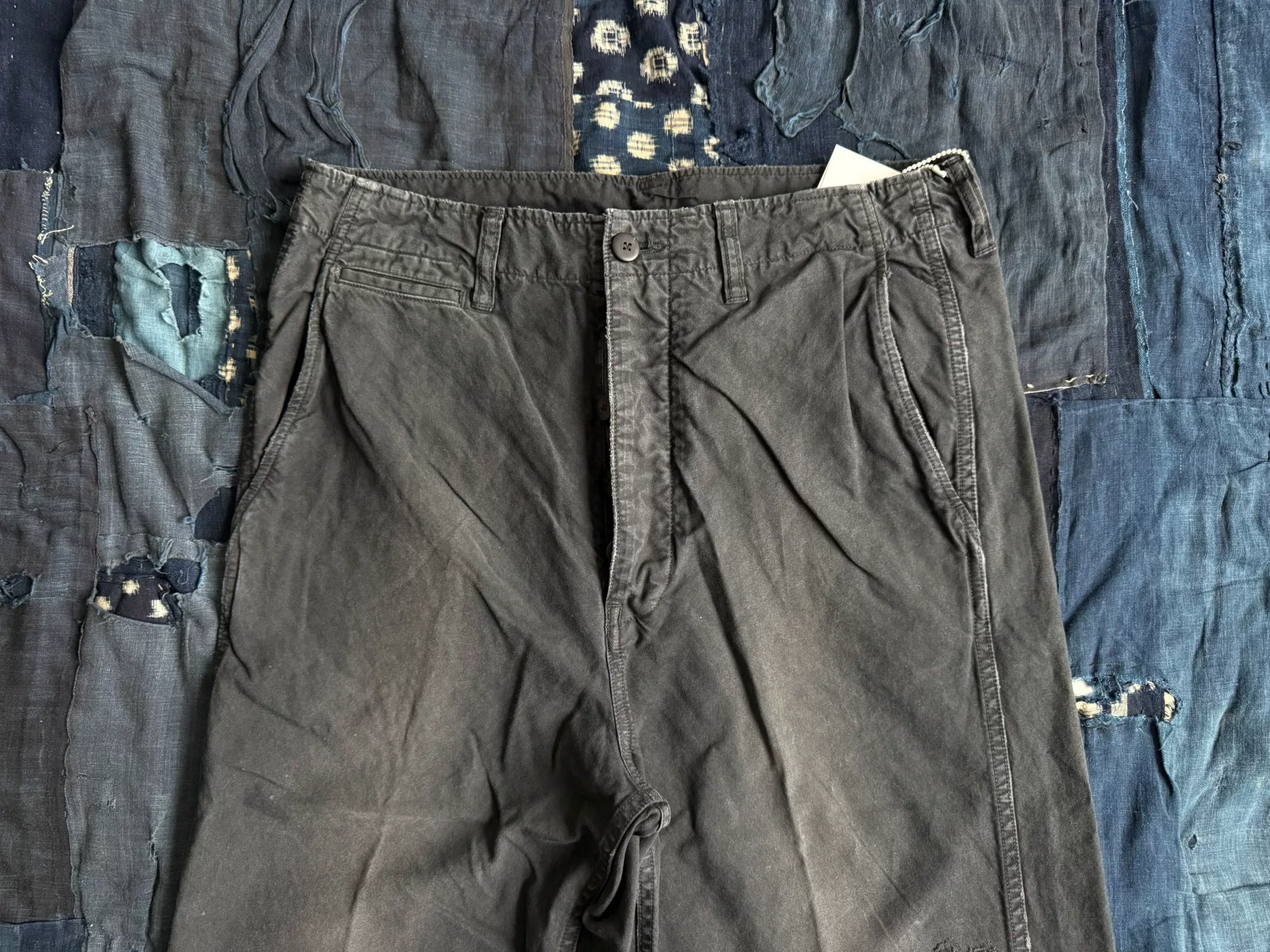 VISVIM 25AW CHINO PANTS CRASH FIL — detail
