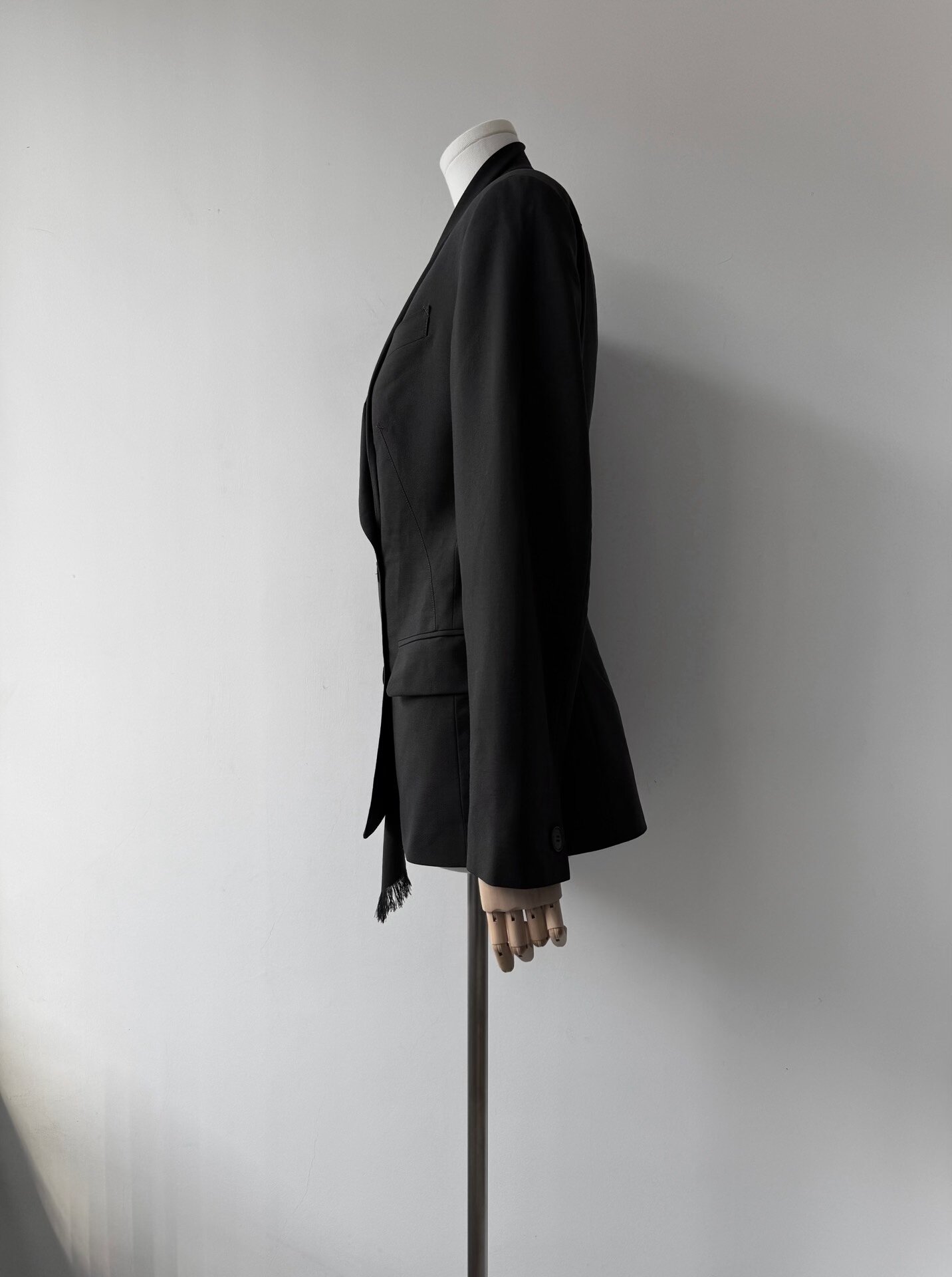 Jean Paul Gaultier Double-Breasted Wool Jacket — label