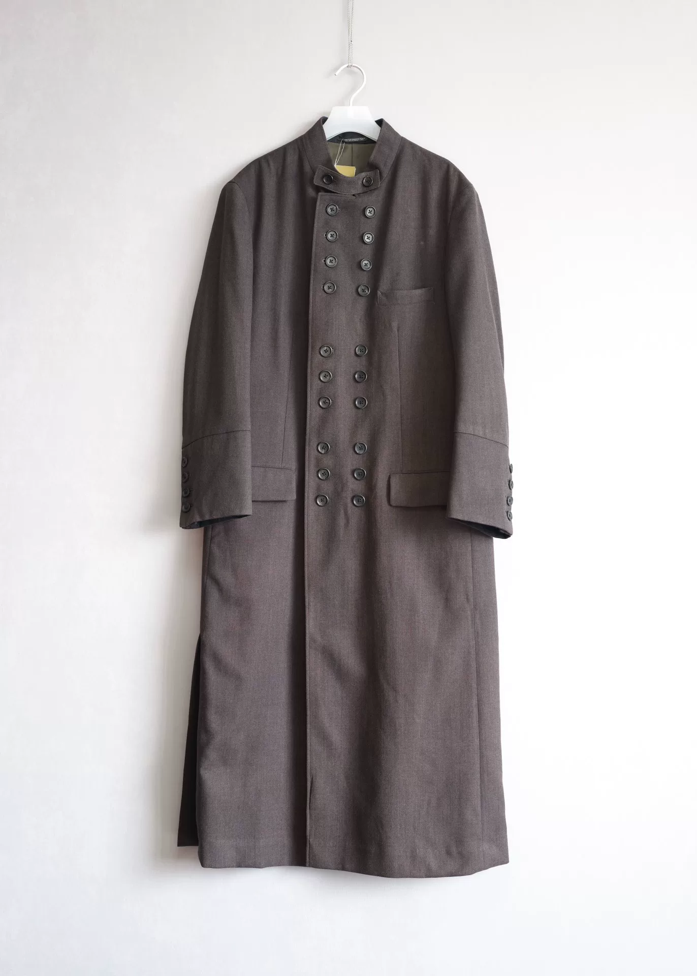 Yohji Yamamoto 24AW Napoleon Portrait Coat — front