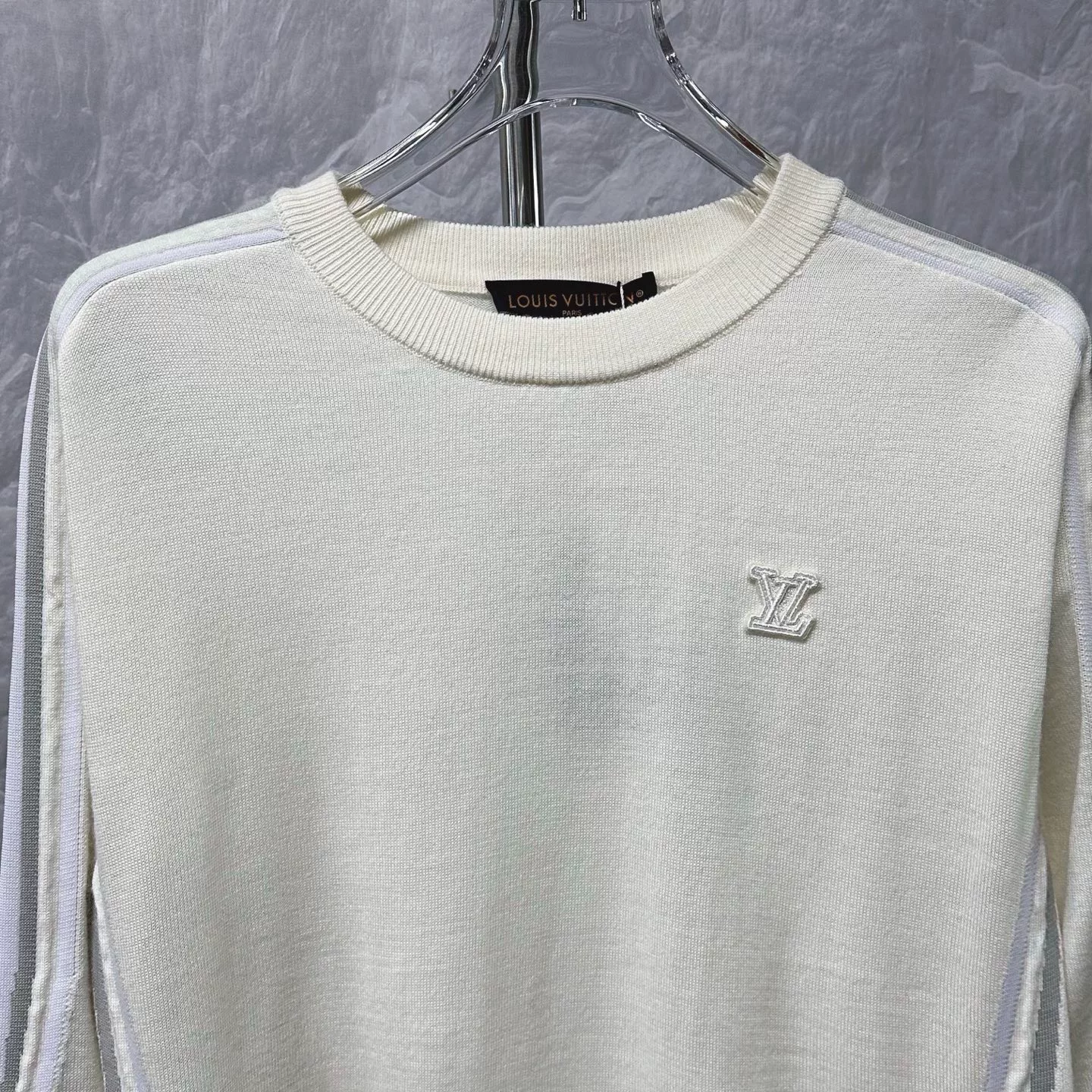 Louis Vuitton SS26 Ski Logo Wool Sweater — front