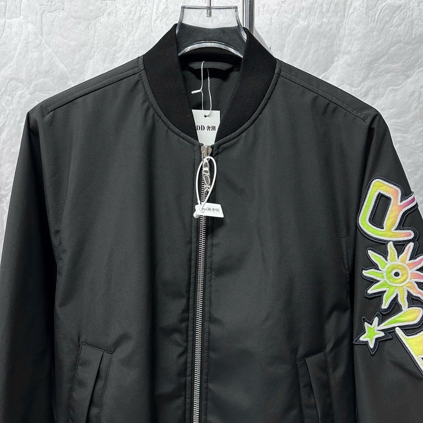 Dior Lewis Hamilton RIO Embroidery Short Bomber — front
