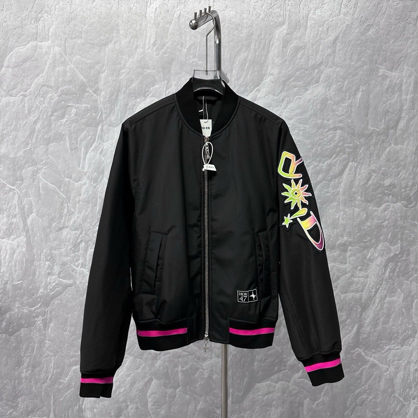 Dior Lewis Hamilton RIO Embroidery Short Bomber