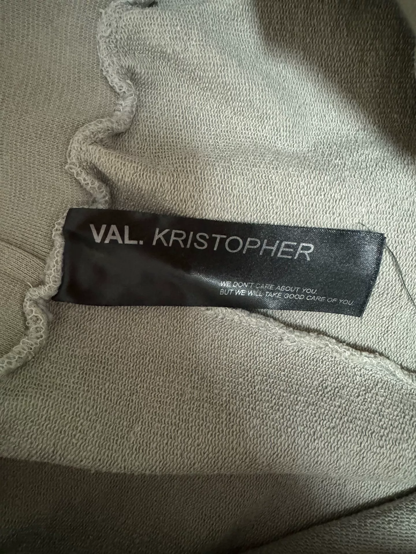Val.Kristopher Handmade Patchwork Shorts — back