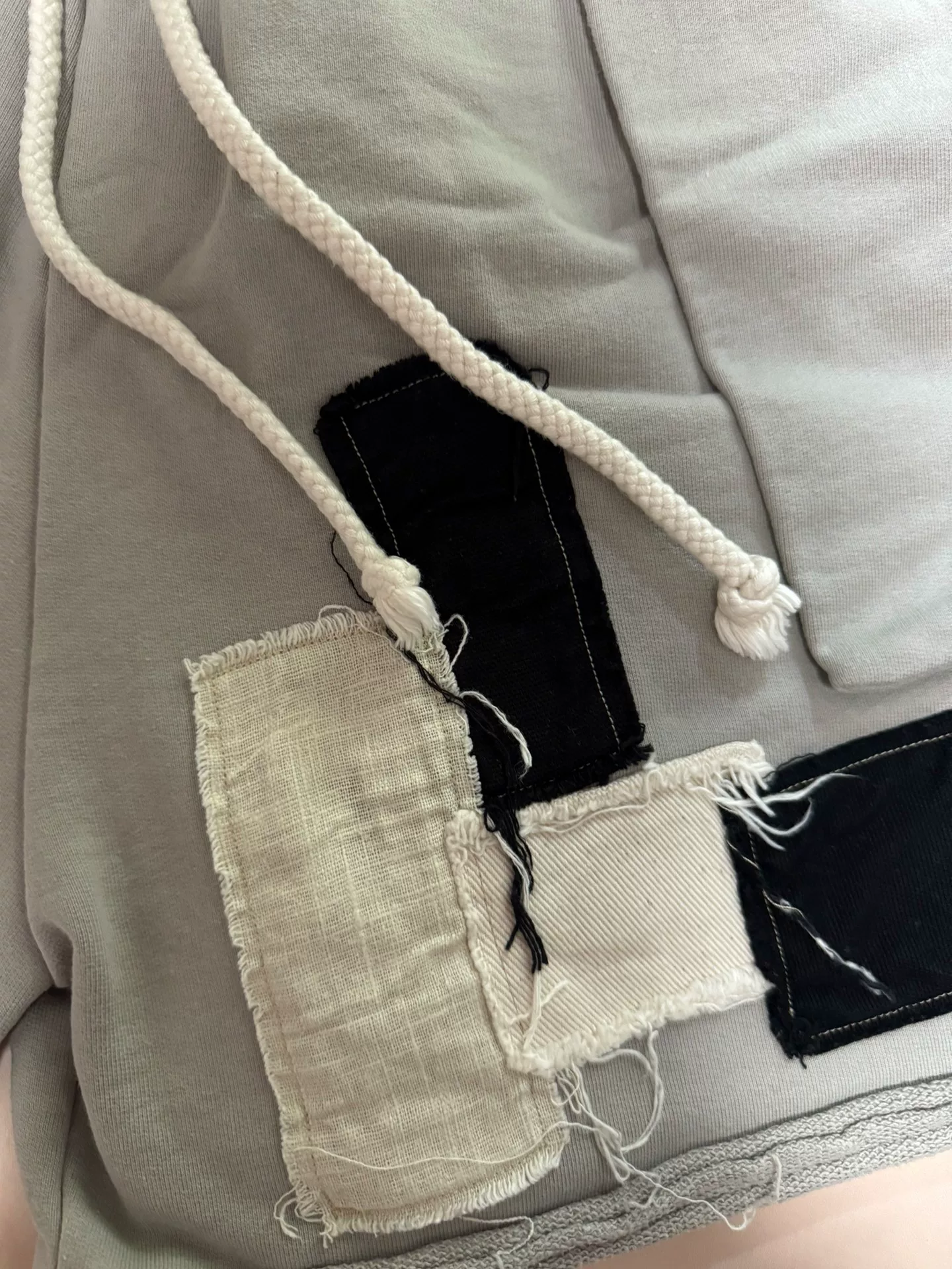Val.Kristopher Handmade Patchwork Shorts — front