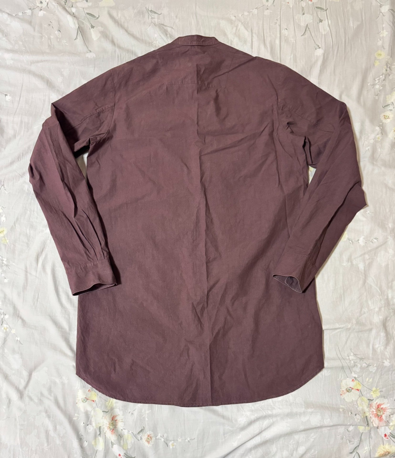Ziggy Chen 14AW Brick Red Shirt Jacket — front