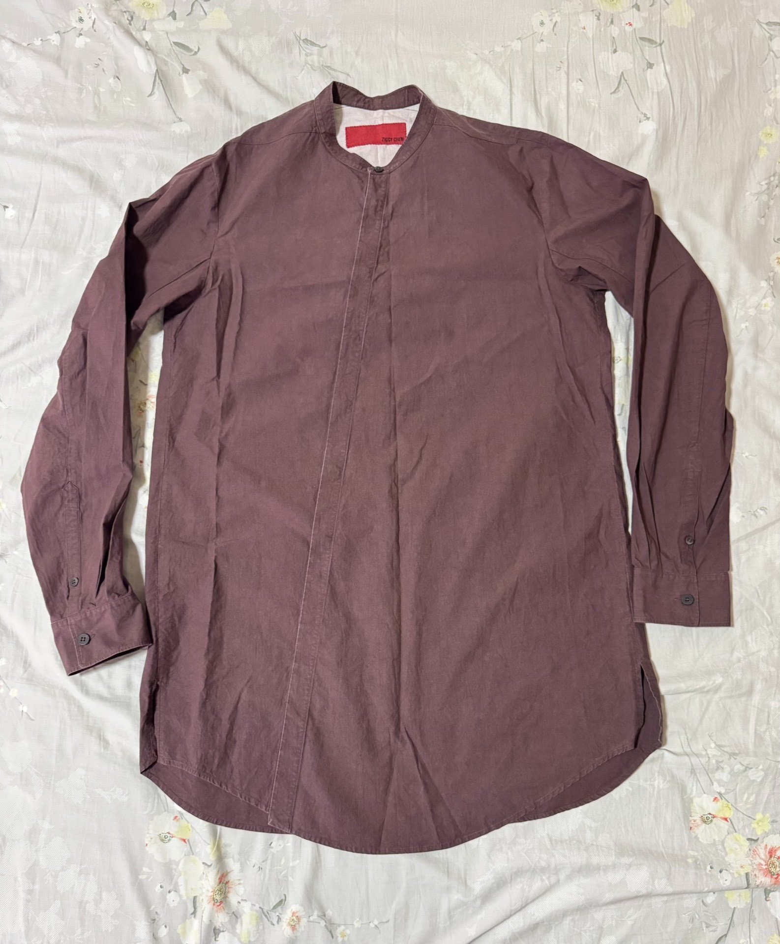 Ziggy Chen 14AW Brick Red Shirt Jacket