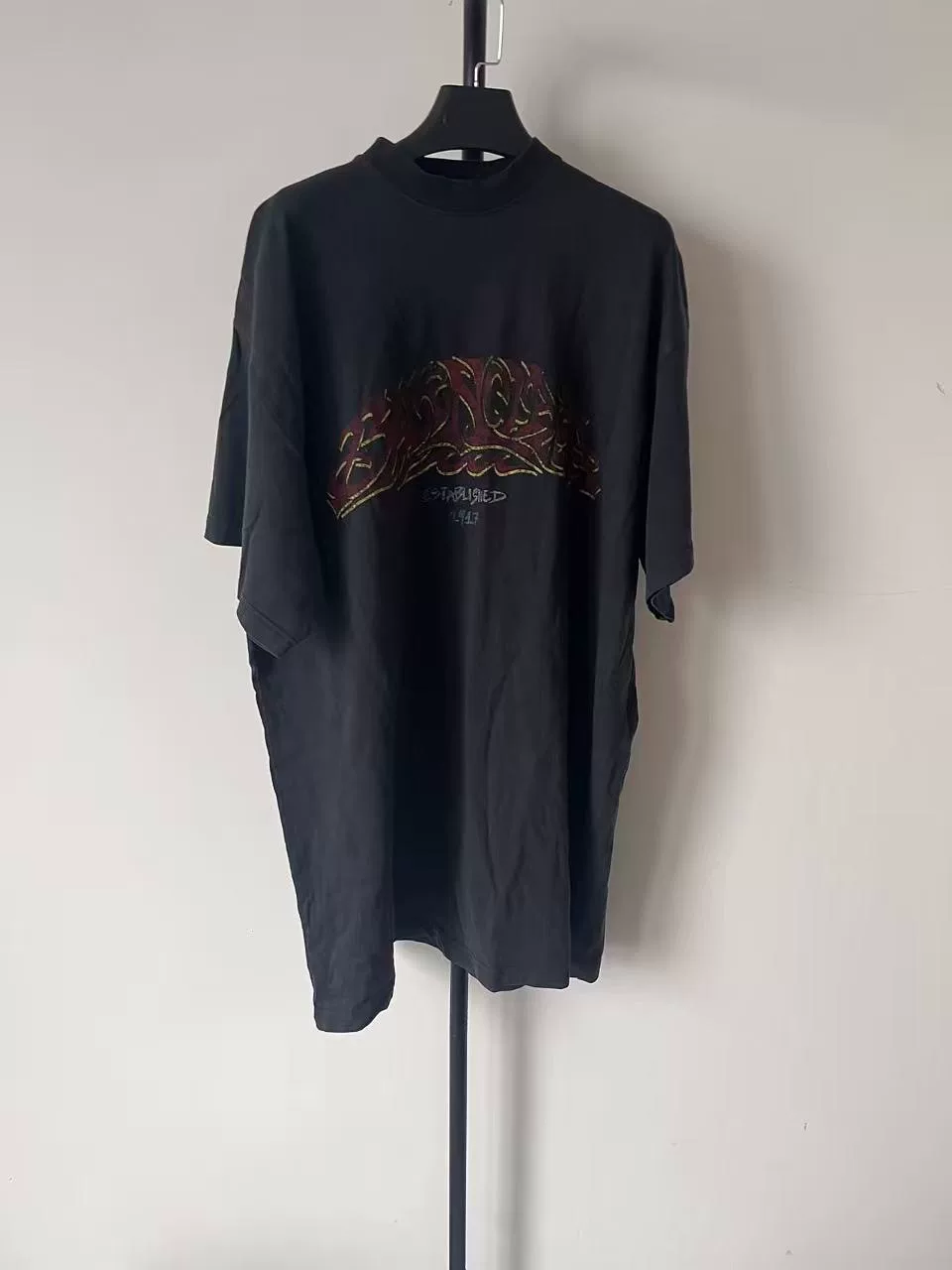 Balenciaga Offshore Loose Round Neck T-shirt