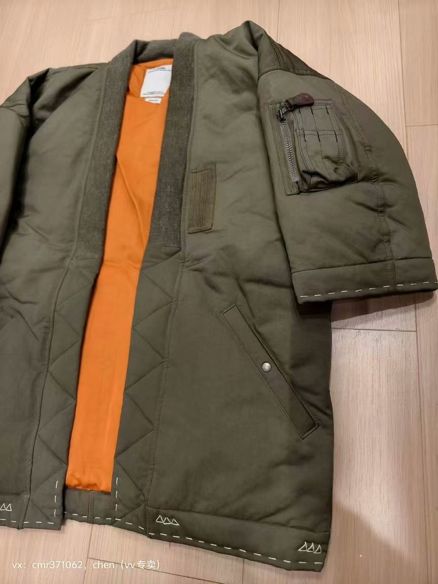 visvim 17AW Sanjuro Kimono Down Jkt — front