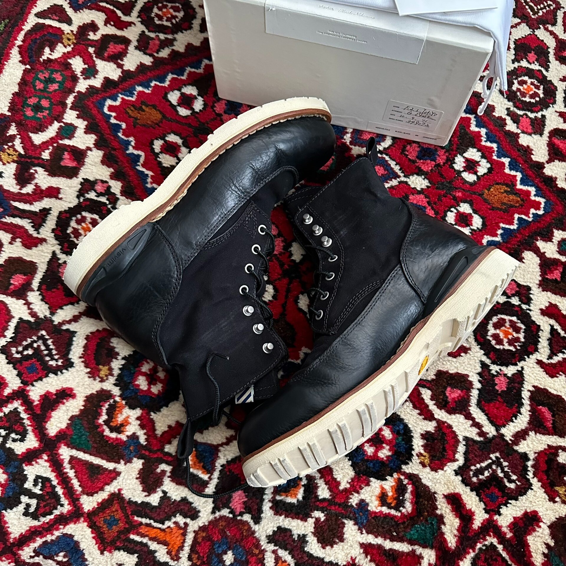 Visvim Veritus Boots 11AW — label