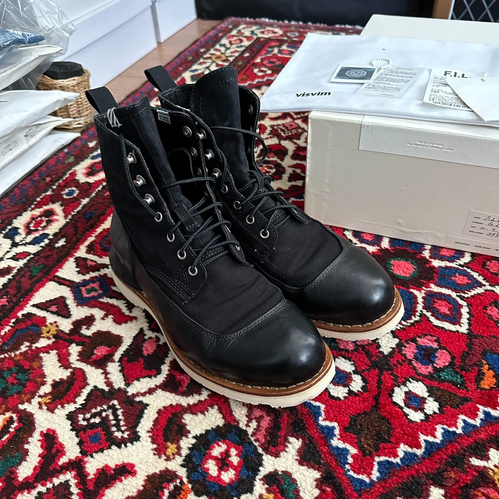 Visvim Veritus Boots 11AW — front