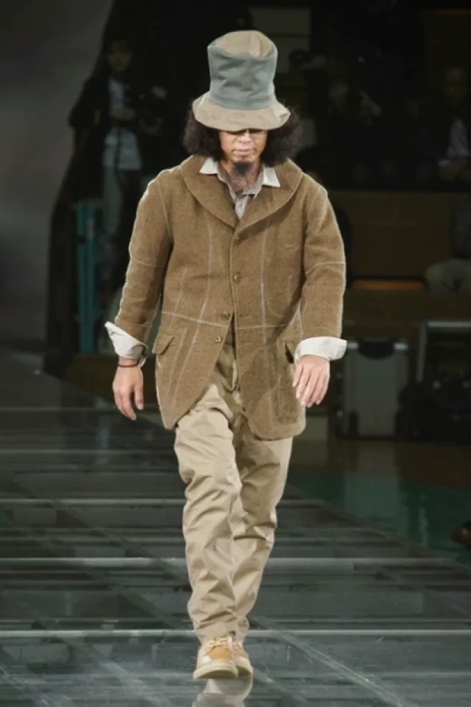 Yohji Yamamoto 10AW Wool Coat — detail