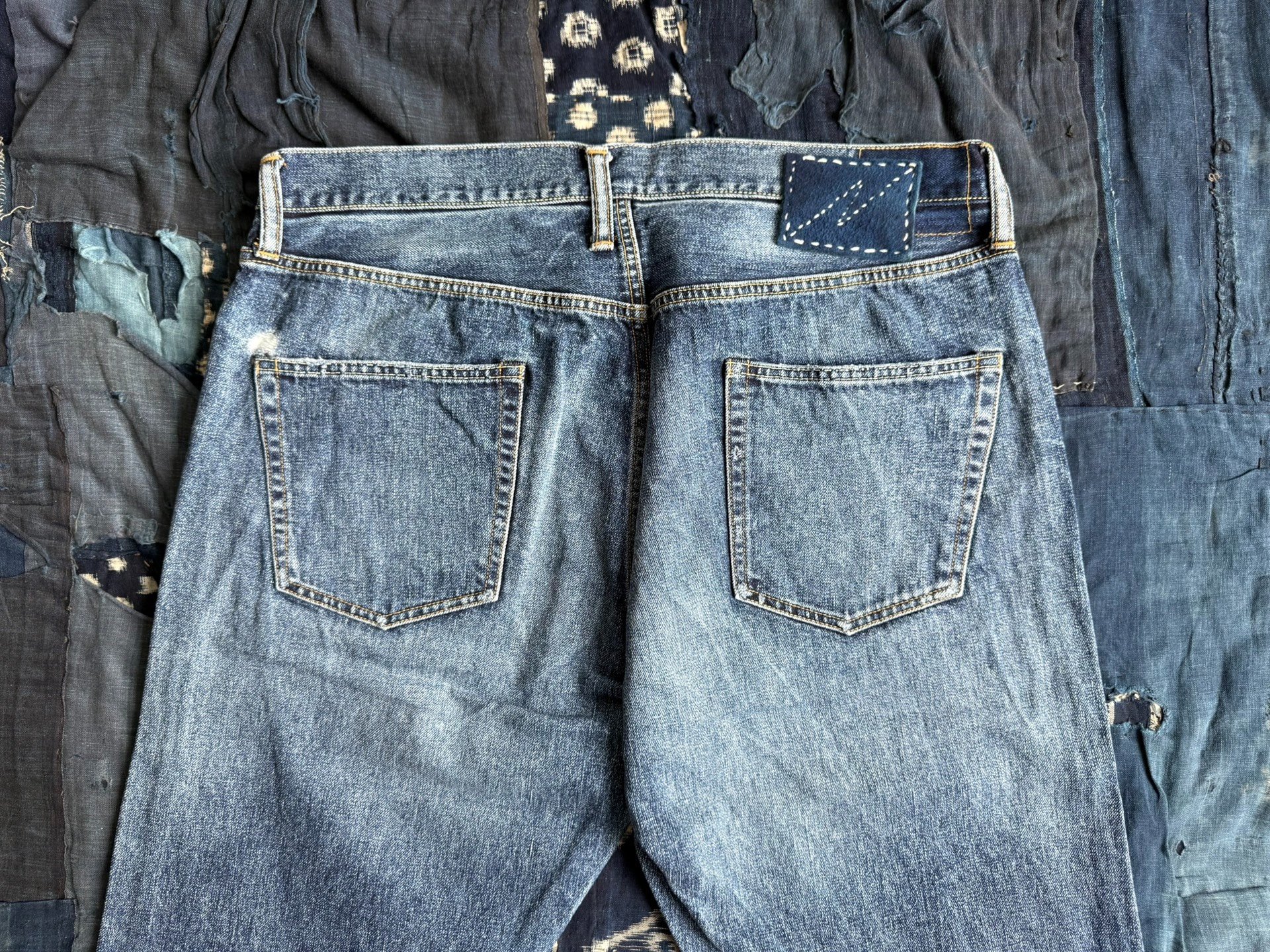 VISVIM 24SS SOCIAL SCULPTURE 11 DRY 23 Jeans — label
