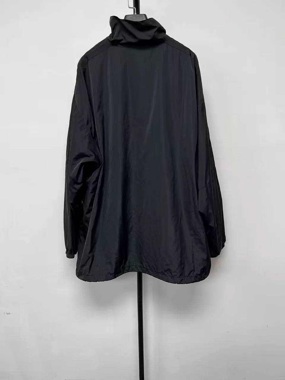 Balenciaga Black Zip-Up Jacket — front