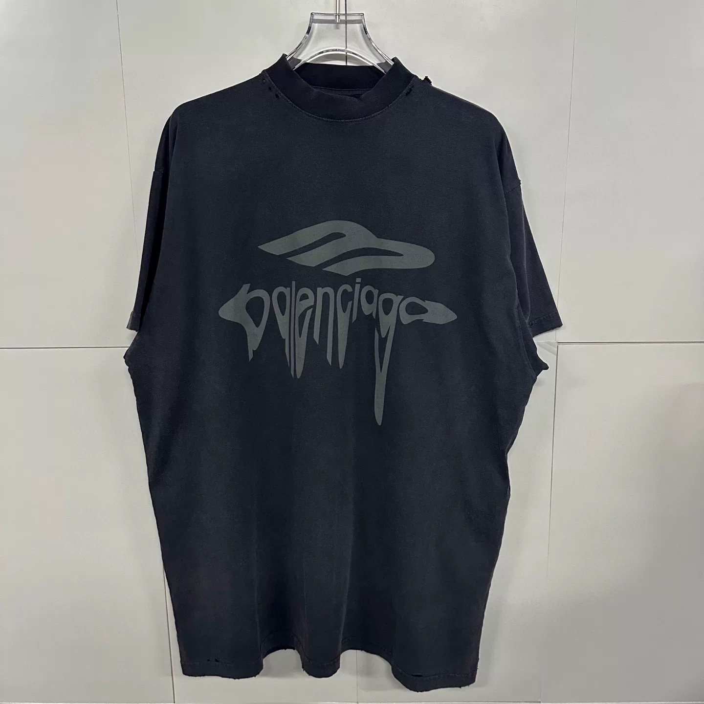 Balenciaga SS24 3B Dissolved Logo T-Shirt