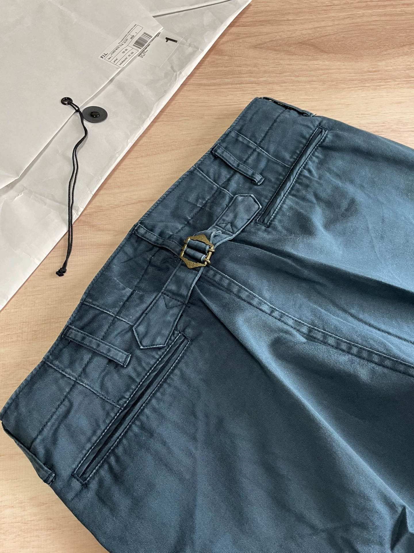 VISVIM Higher-Water Chino (Giza) — back