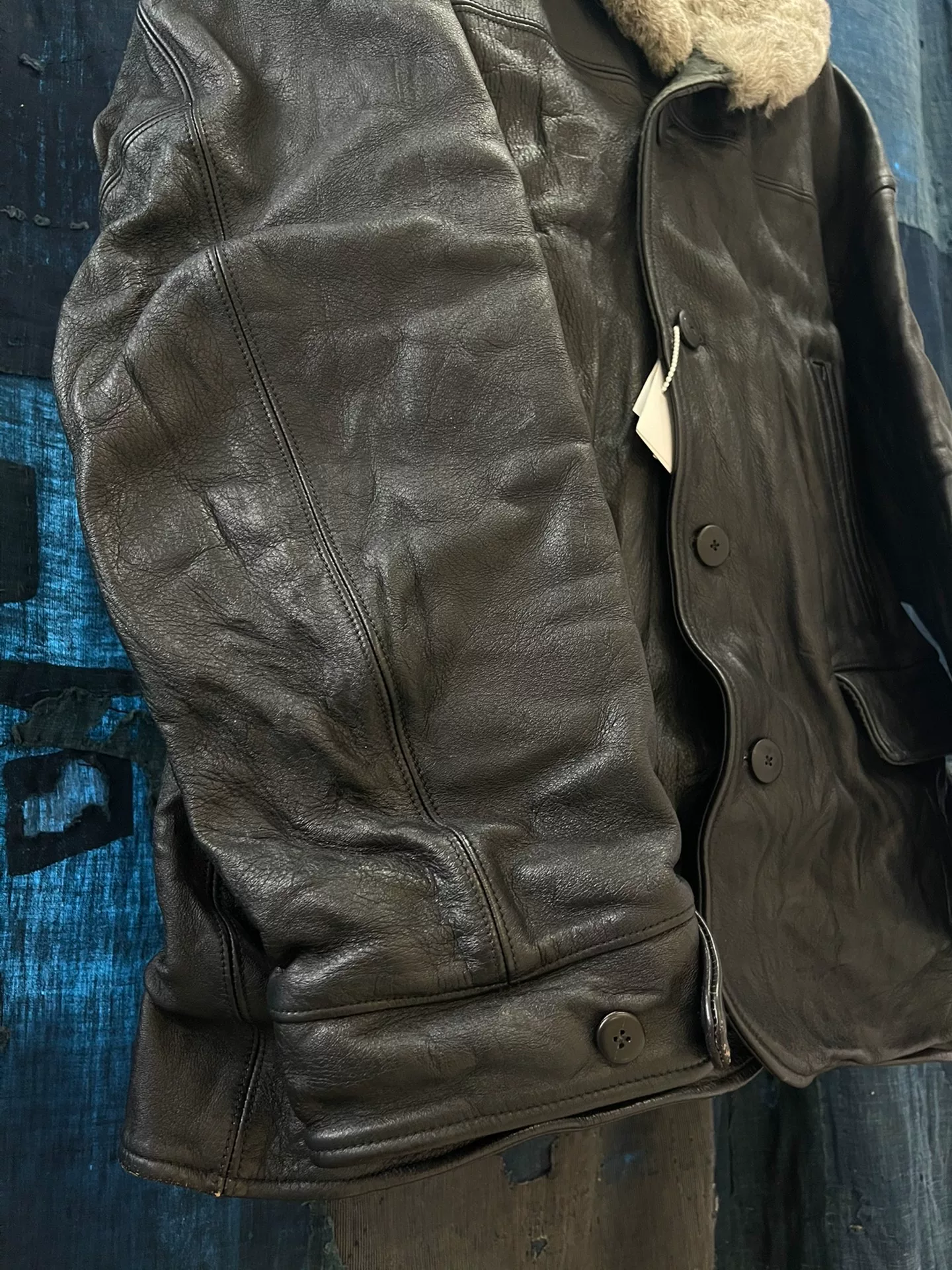 VISVIM 24SS BARNSTORMER Horse Leather Jacket — front