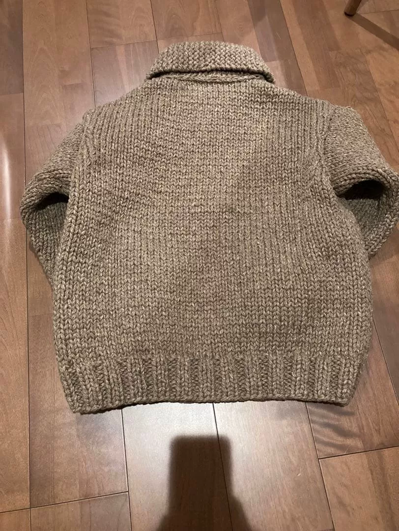visvim 25AW Cowichan Hand Knit Cardigan — front