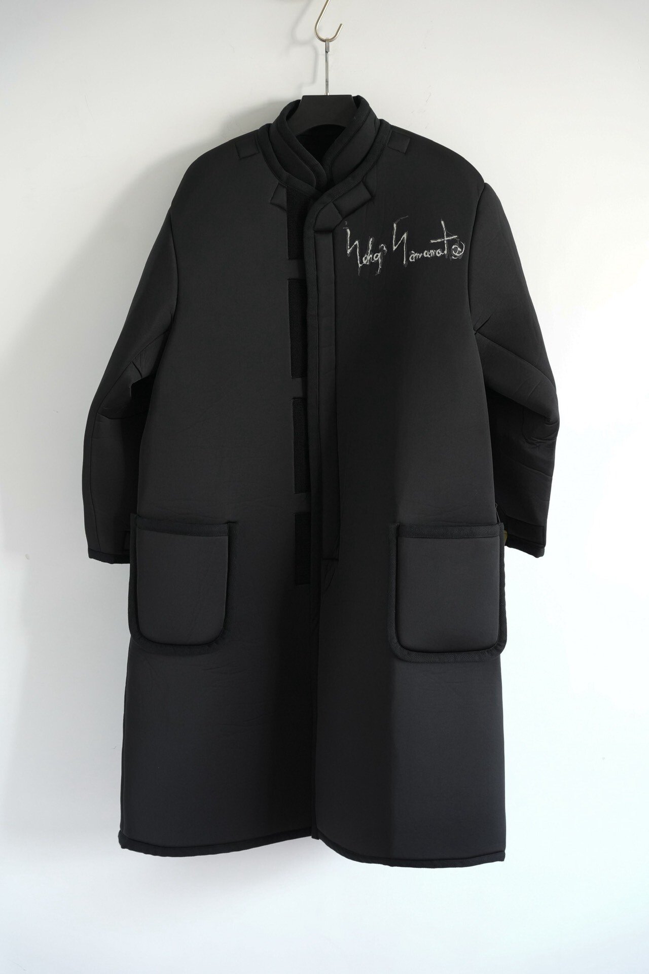 Yohji Yamamoto 21AW Space Cotton Coat — front