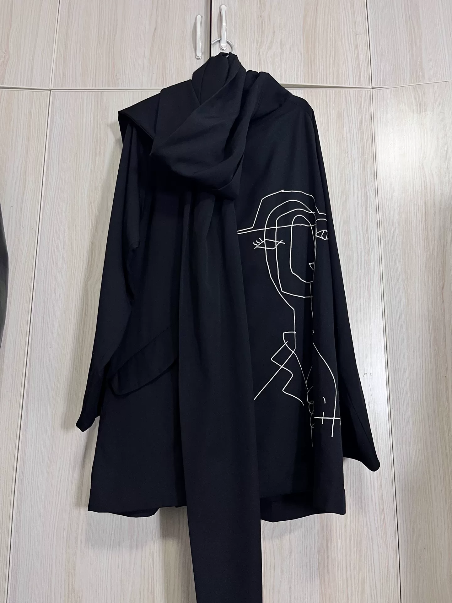 Yohji Yamamoto Black Long Coat