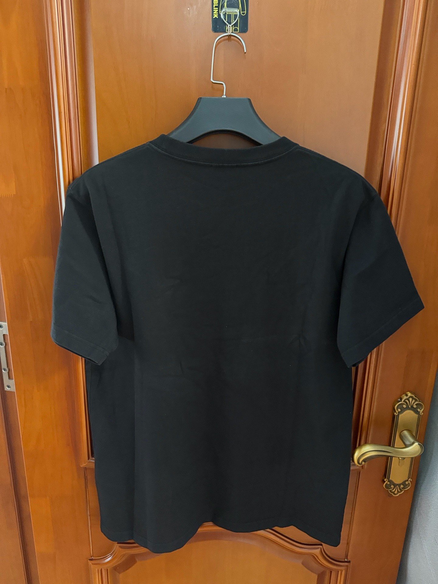 Dior Black Logo Embroidered Short-Sleeve T-Shirt — front