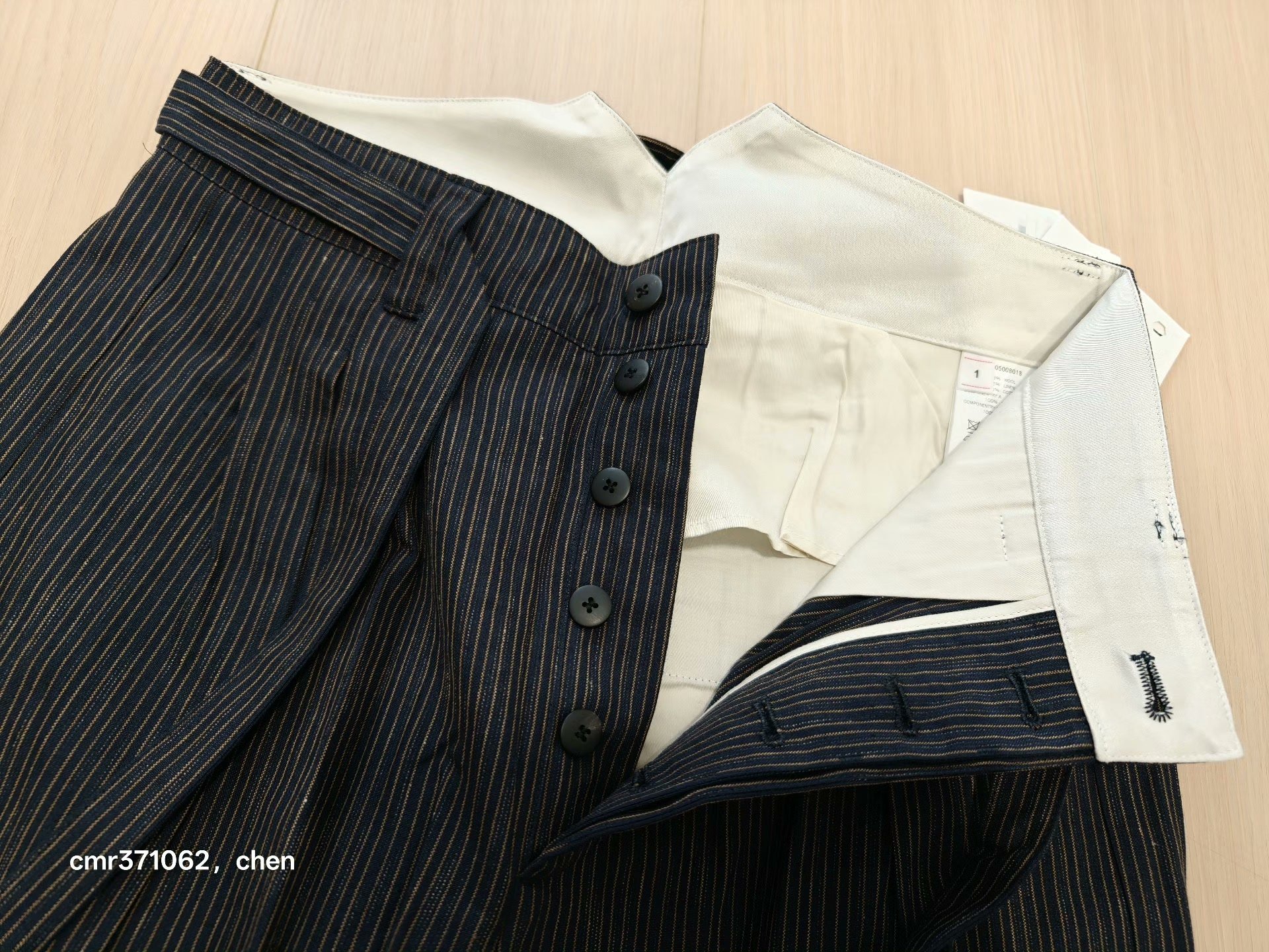 VISVIM 23AW Hakama Pants Santome — back