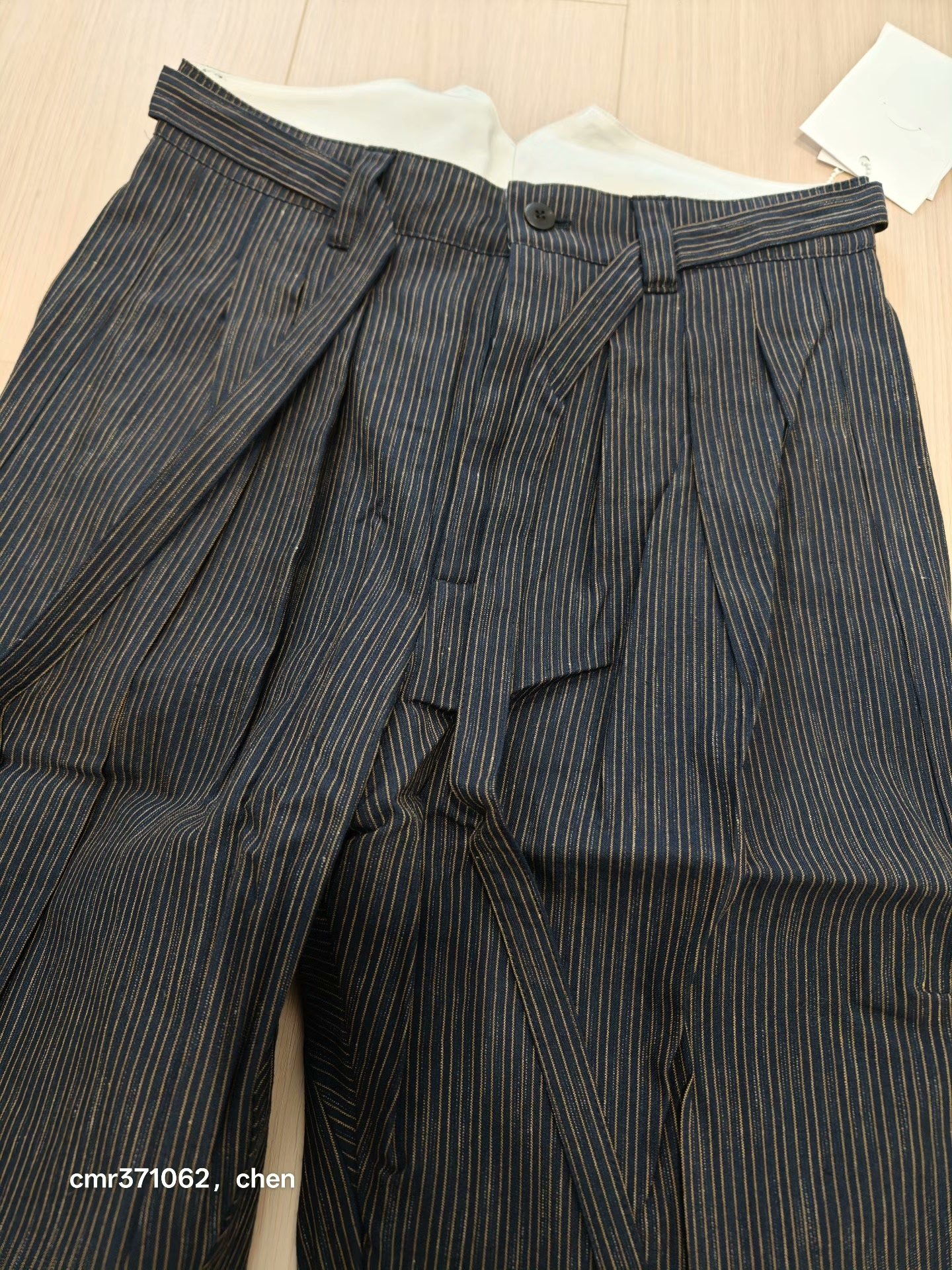 VISVIM 23AW Hakama Pants Santome — front