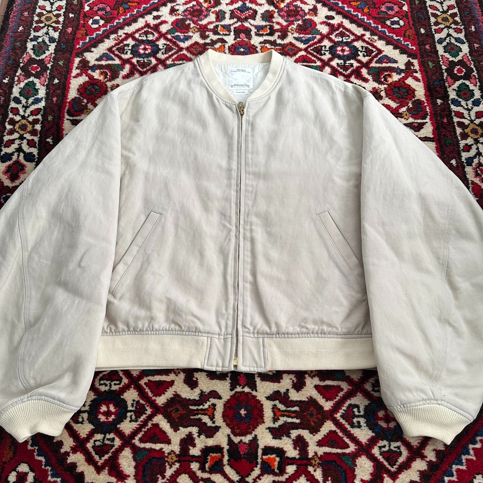 VISVIM 22SS HARTMAN II BOMBER — front